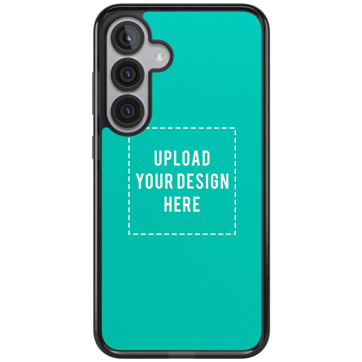 Personalised Your Own Design Samsung S25 Plus / Samsung S26 / Samsung S26 Plus Impact Black Phone Case front
