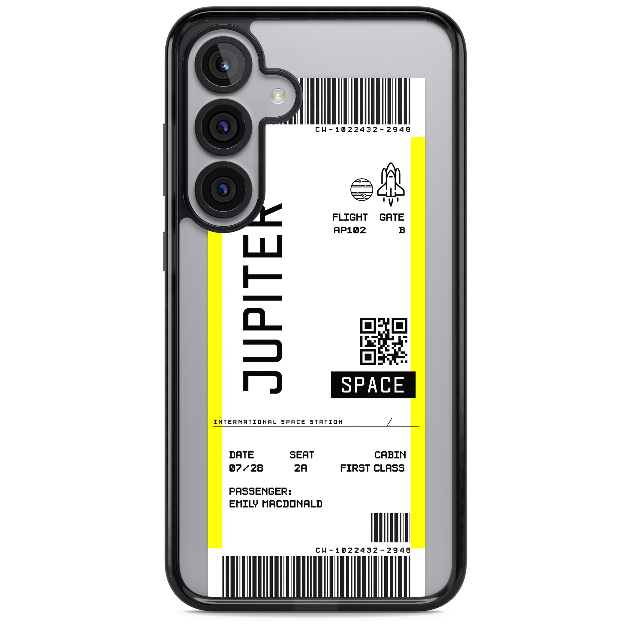 Personalised Jupiter Travel Ticket