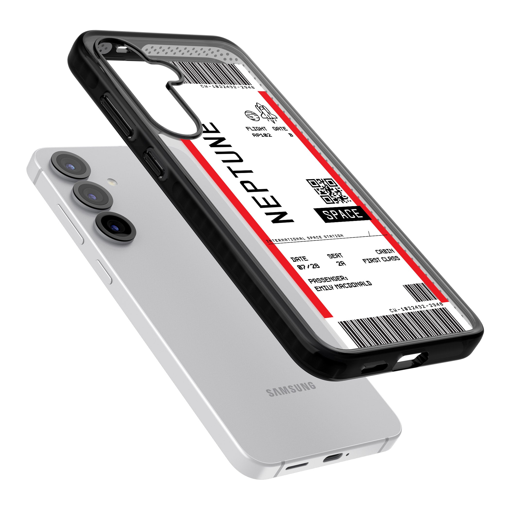 Personalised Neptune Travel Ticket