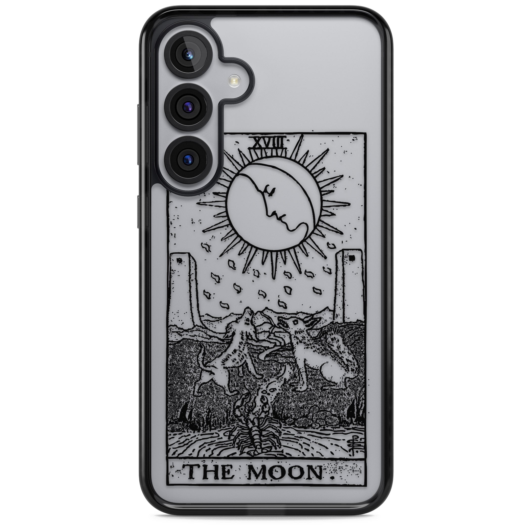 Personalised The Moon Tarot Card (Clear)