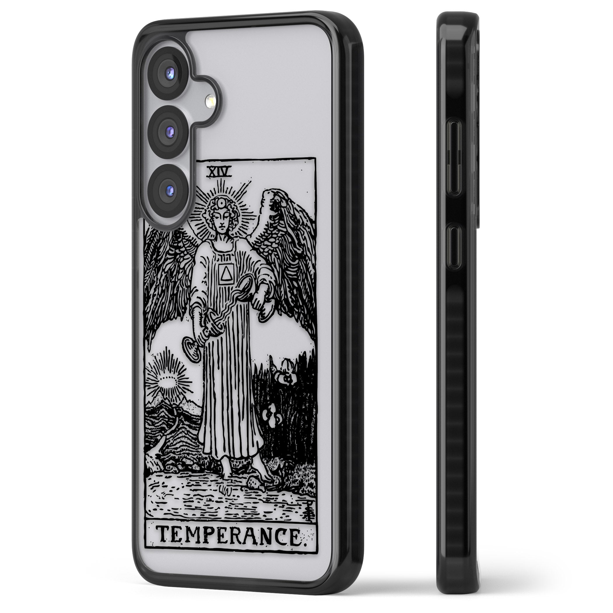 Personalised Temperance Tarot Card (Clear)