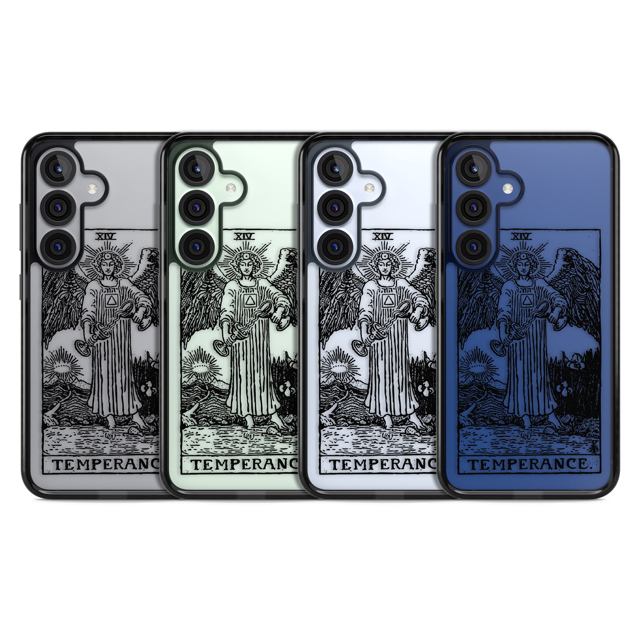 Personalised Temperance Tarot Card (Clear)