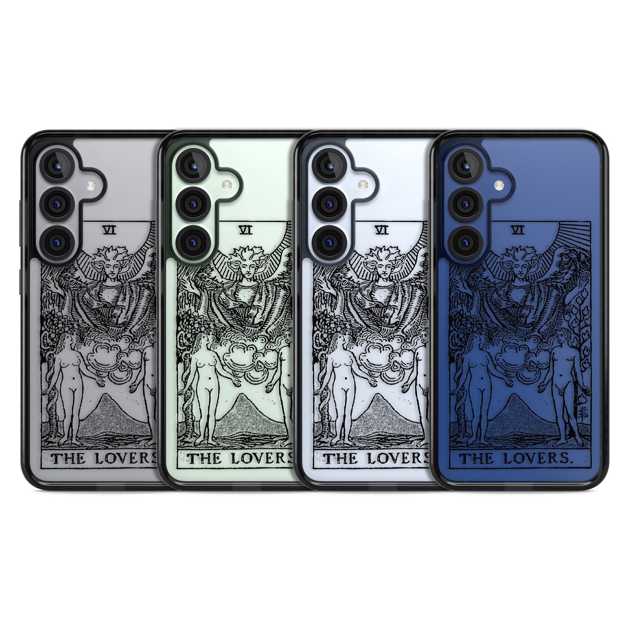 Personalised The Lovers Tarot Card (Clear)