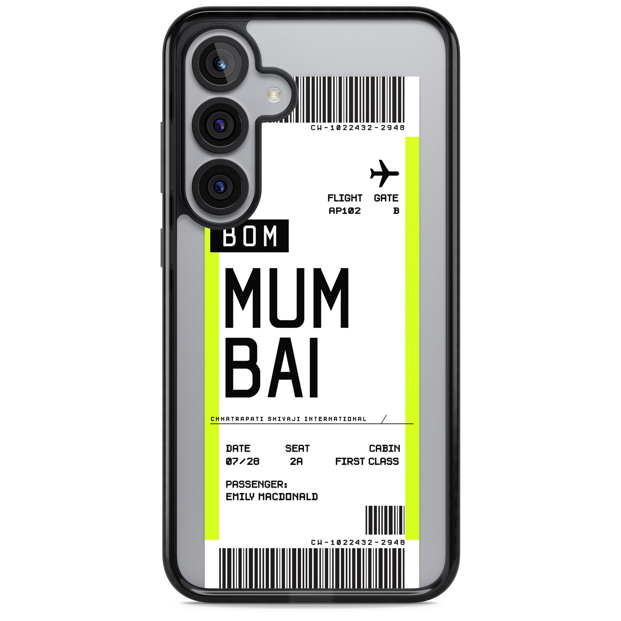 Personalised Mumbai Boarding Pass