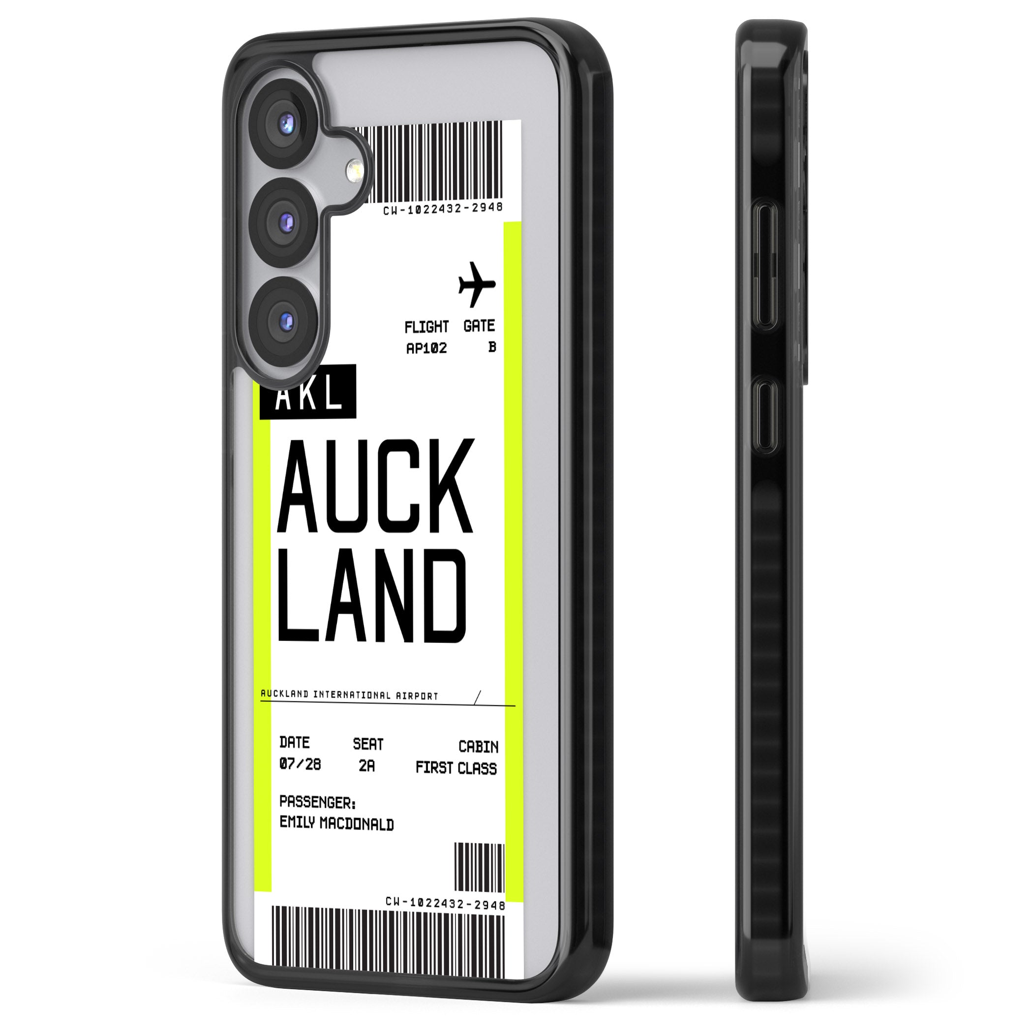 Personalised Auckland Boarding Pass