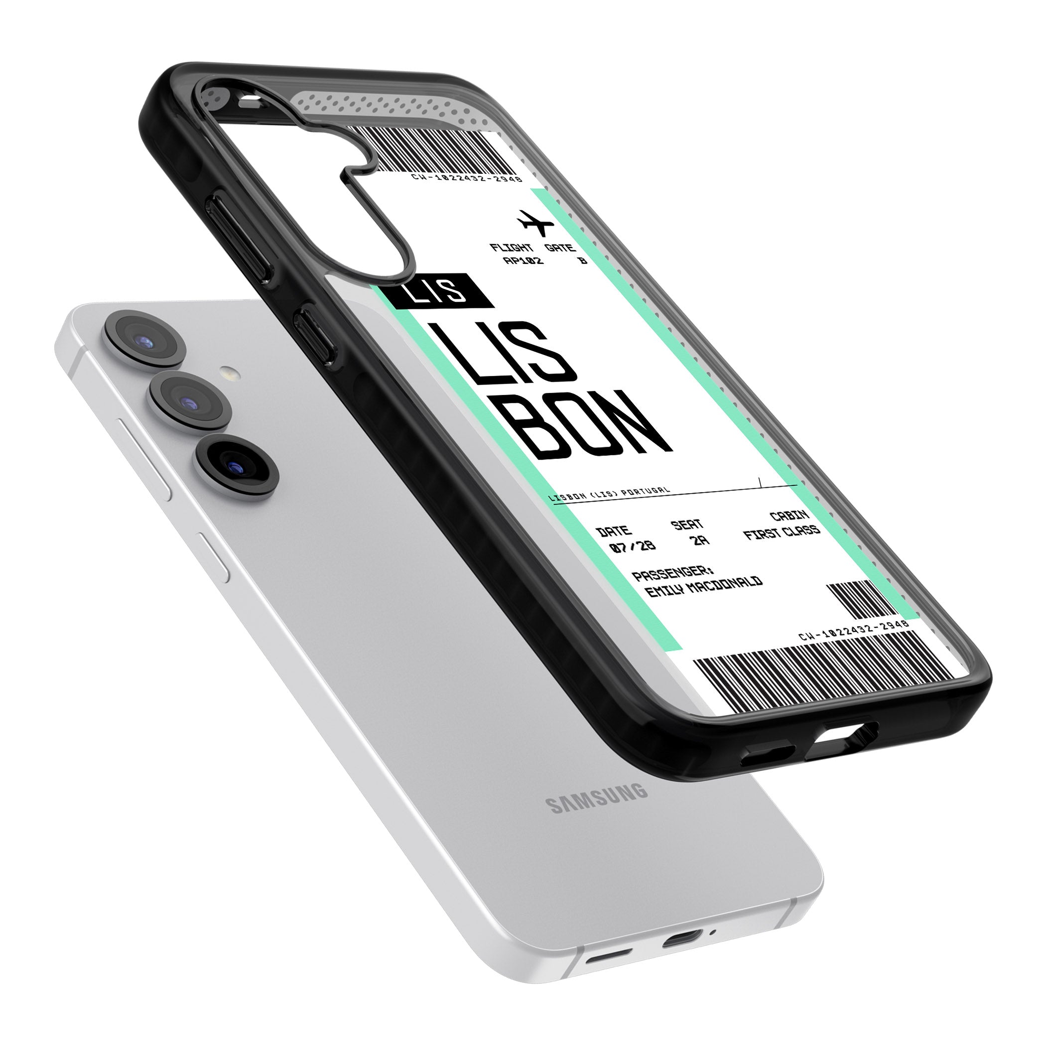 Personalised Lisbon Boarding Pass