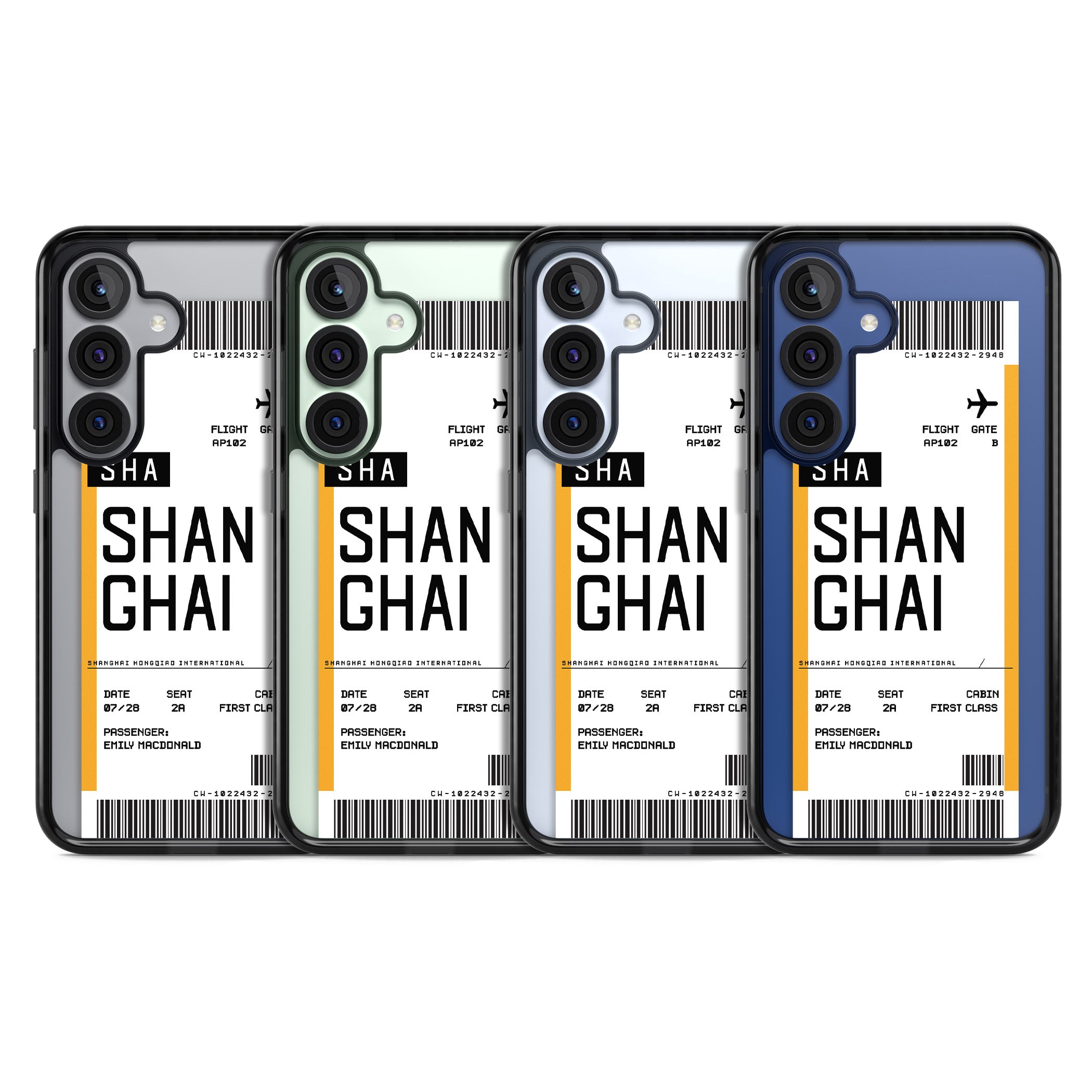 Personalised Shanghai Boarding Pass