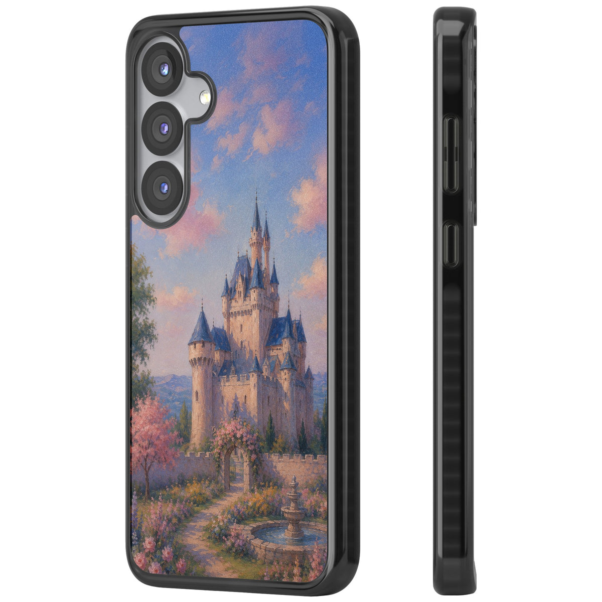 Enchanted Kingdom Samsung S25 / Samsung S25 Plus / Samsung S26 / Samsung S26 Plus Impact Black Phone Case side