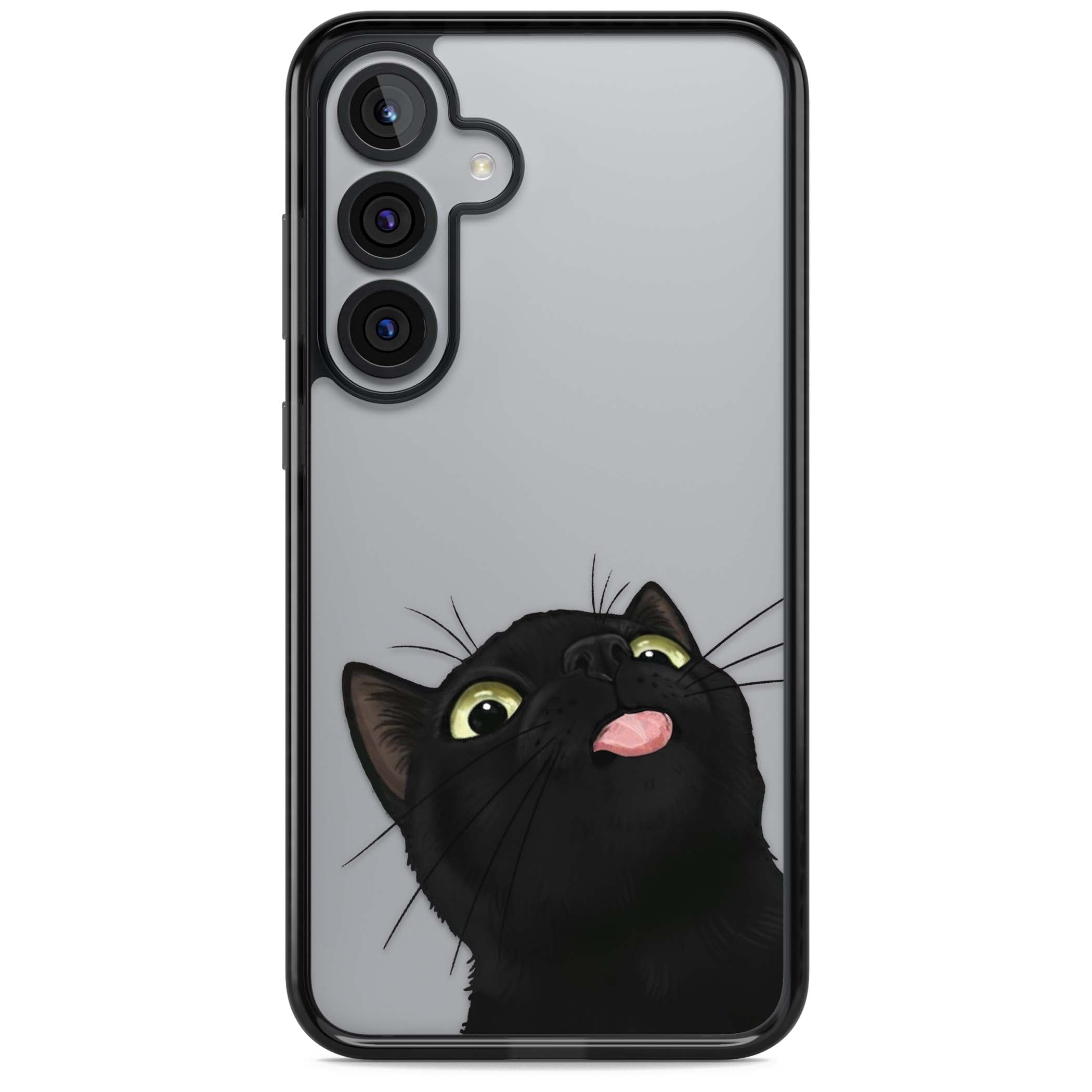 Black Cat Energy for her iPhone case | Black Impact case for Samsung Galaxy S25, Samsung Galaxy S25 Plus