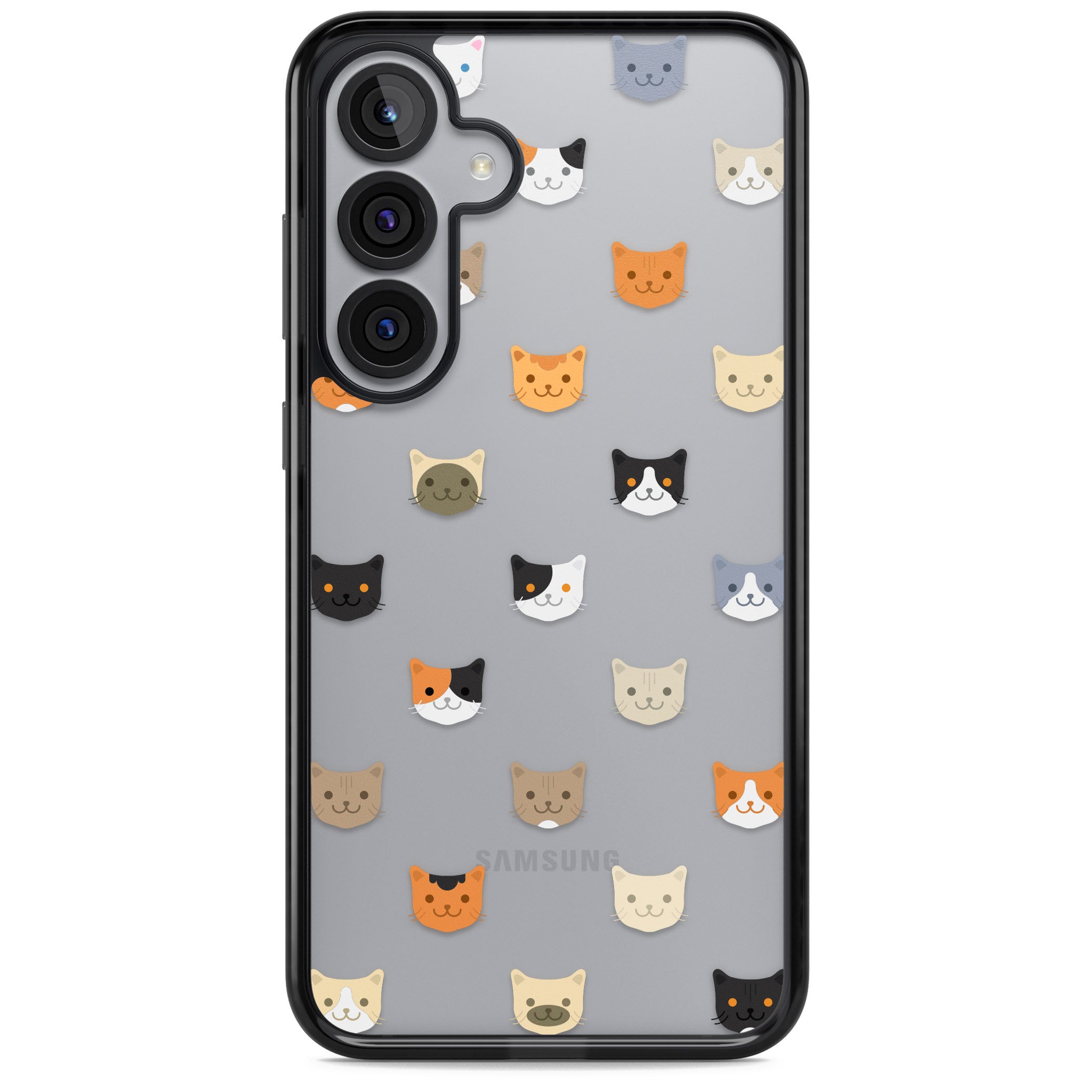 Cute Cat Face Transparent