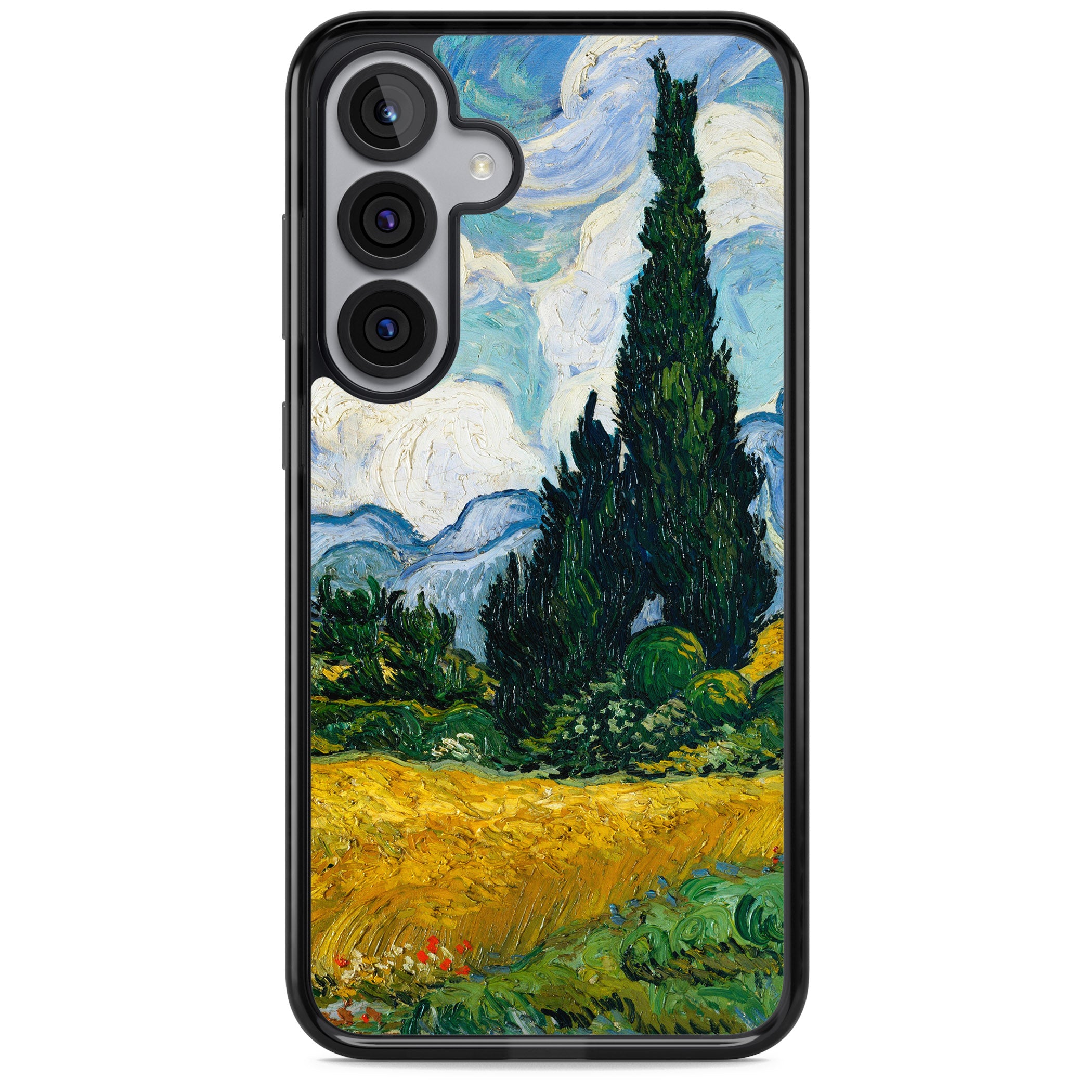 Wheat Field With Cypresses By Vincent Van Gogh