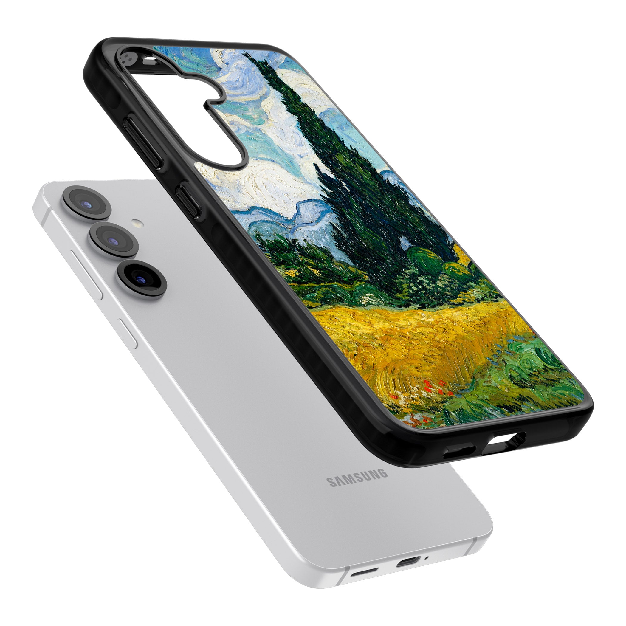 Wheat Field With Cypresses By Vincent Van Gogh