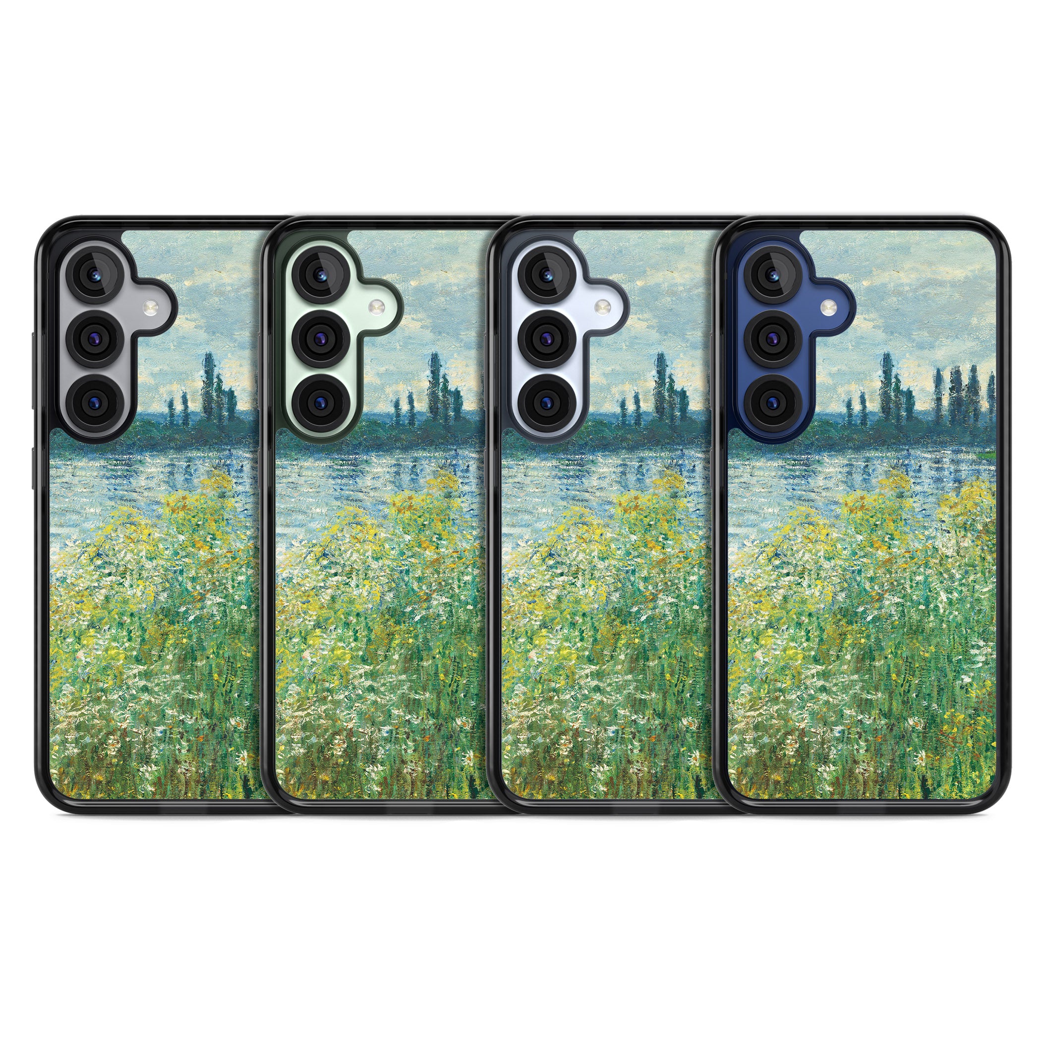 Banks Of The Seine By Claude Monet