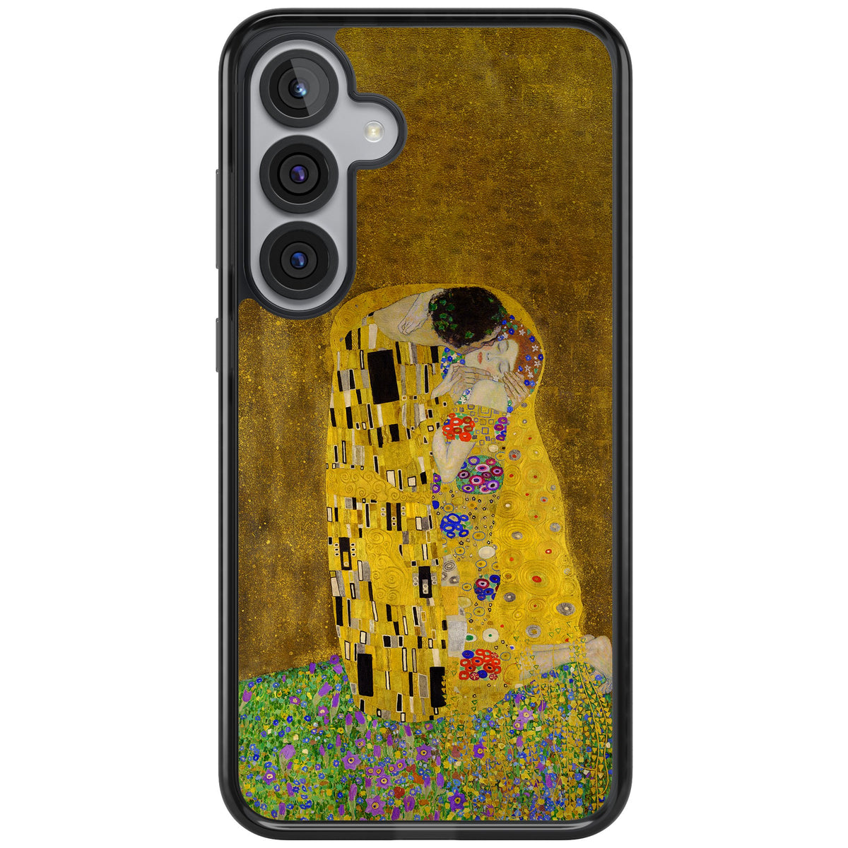 The Kiss Samsung S25 Plus / Samsung S26 / Samsung S26 Plus Impact Black Phone Case front