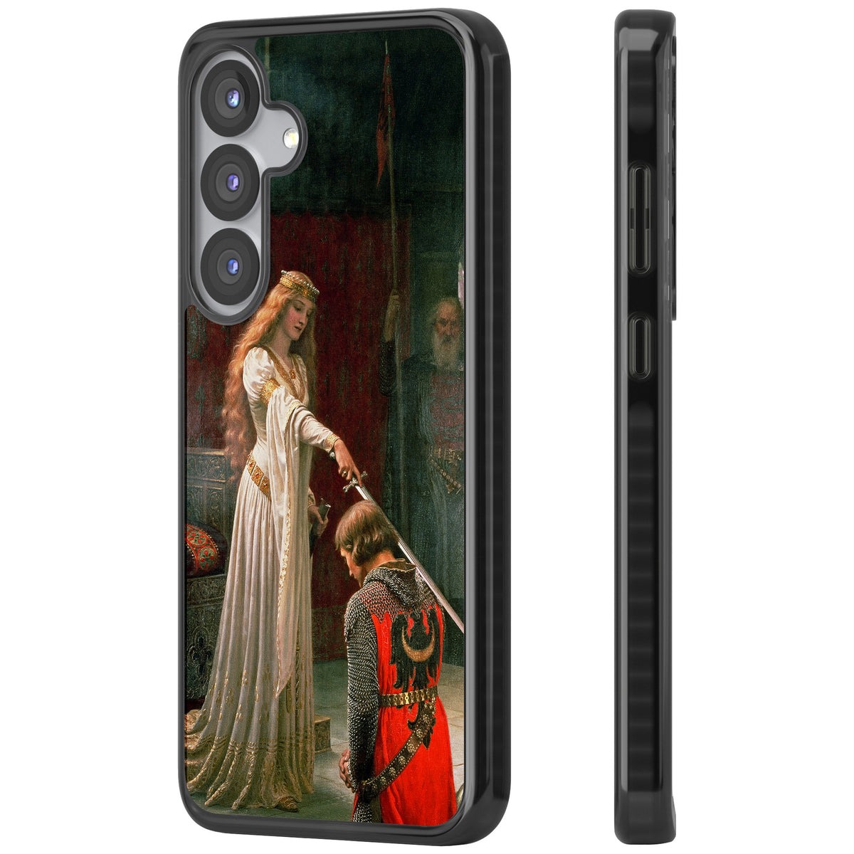 The Accolade Samsung S25 / Samsung S25 Plus / Samsung S26 / Samsung S26 Plus Impact Black Phone Case side