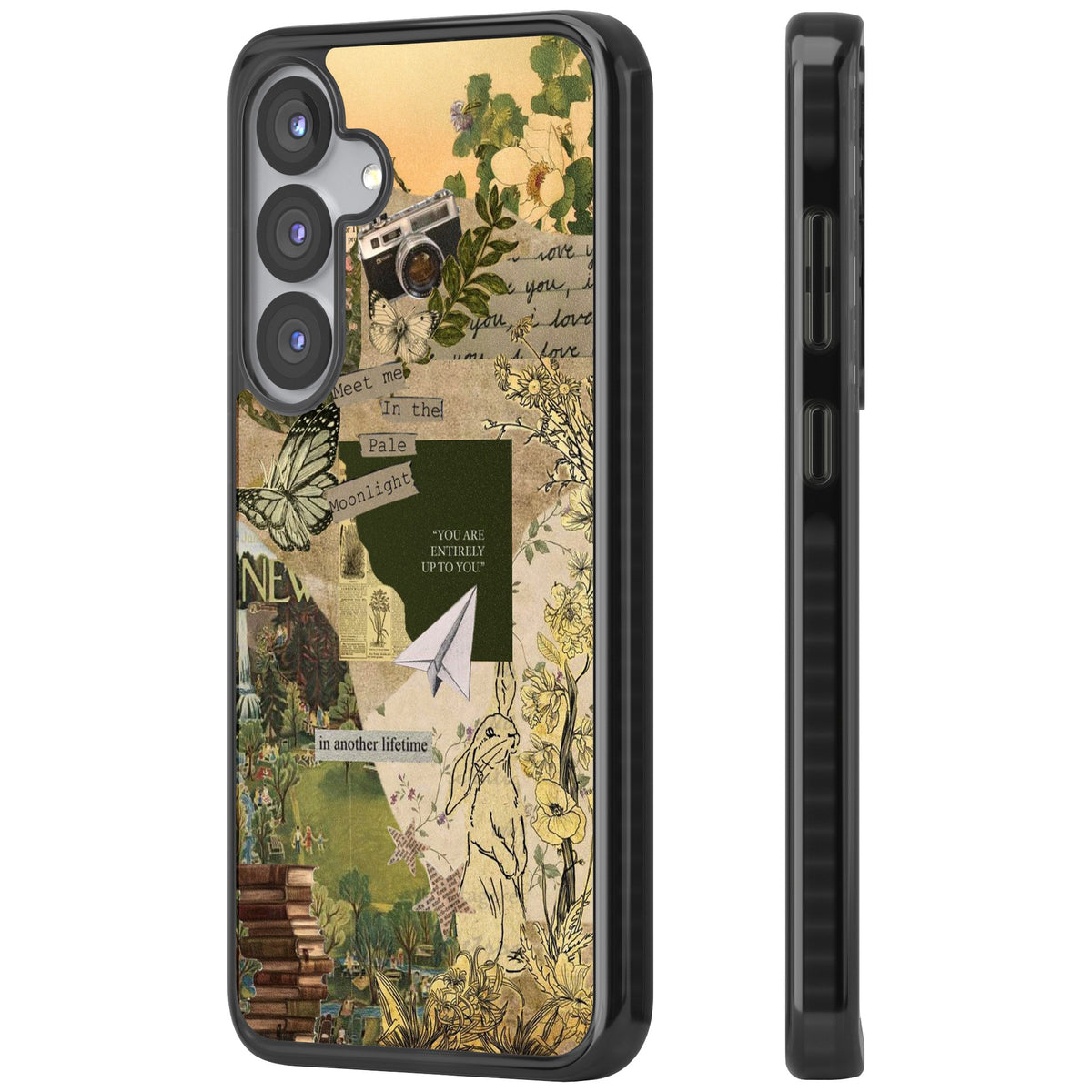 Country Wonderland Samsung S25 / Samsung S25 Plus / Samsung S26 / Samsung S26 Plus Impact Black Phone Case side