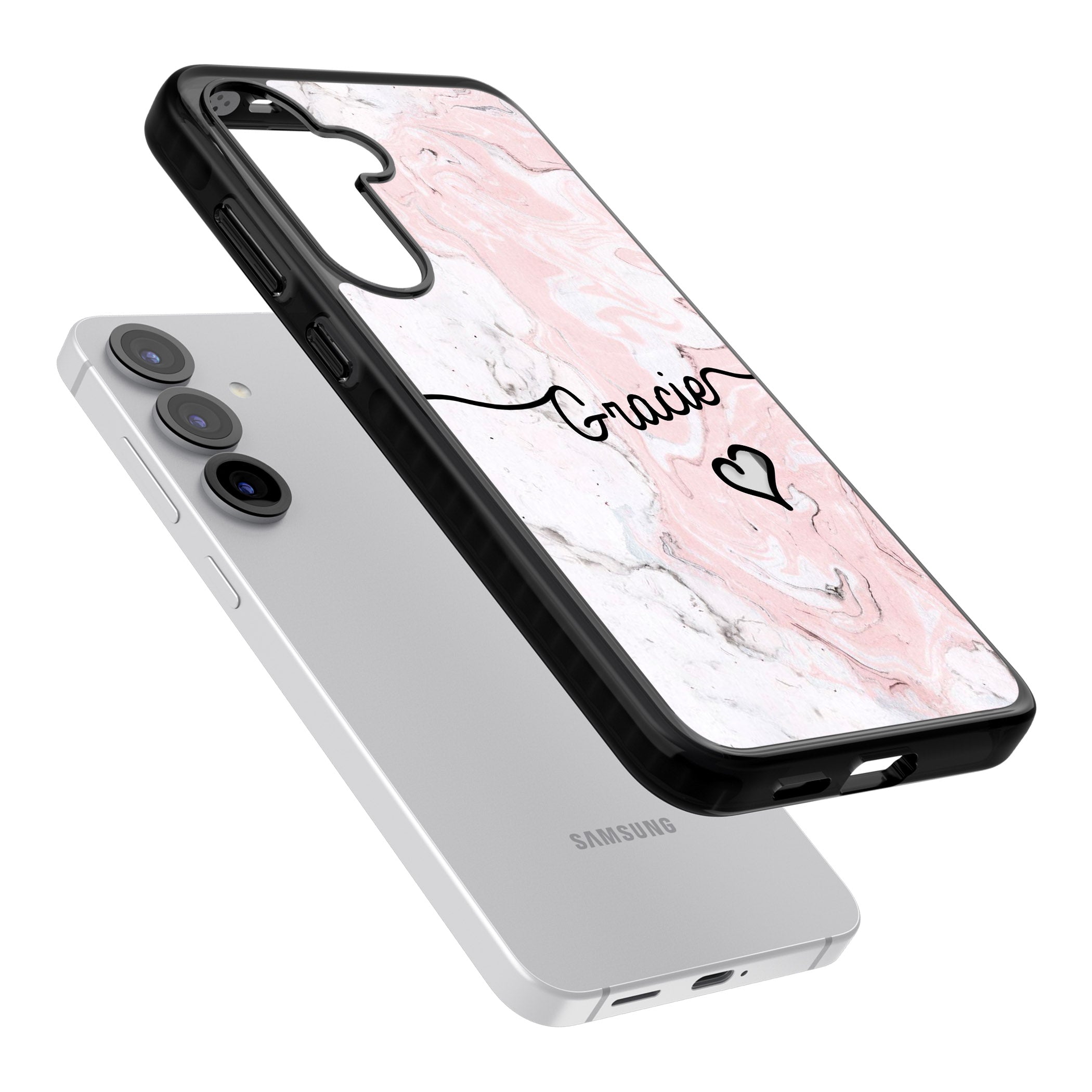 Personalised Pink Marble