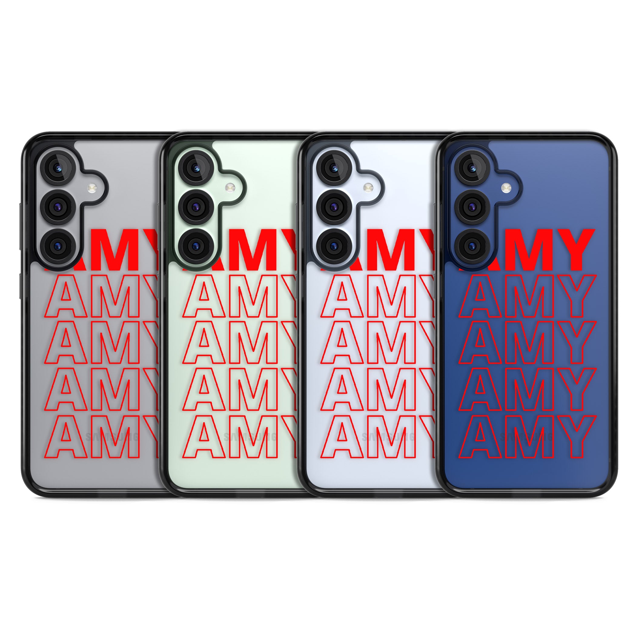 Personalised Bold Name Repeat