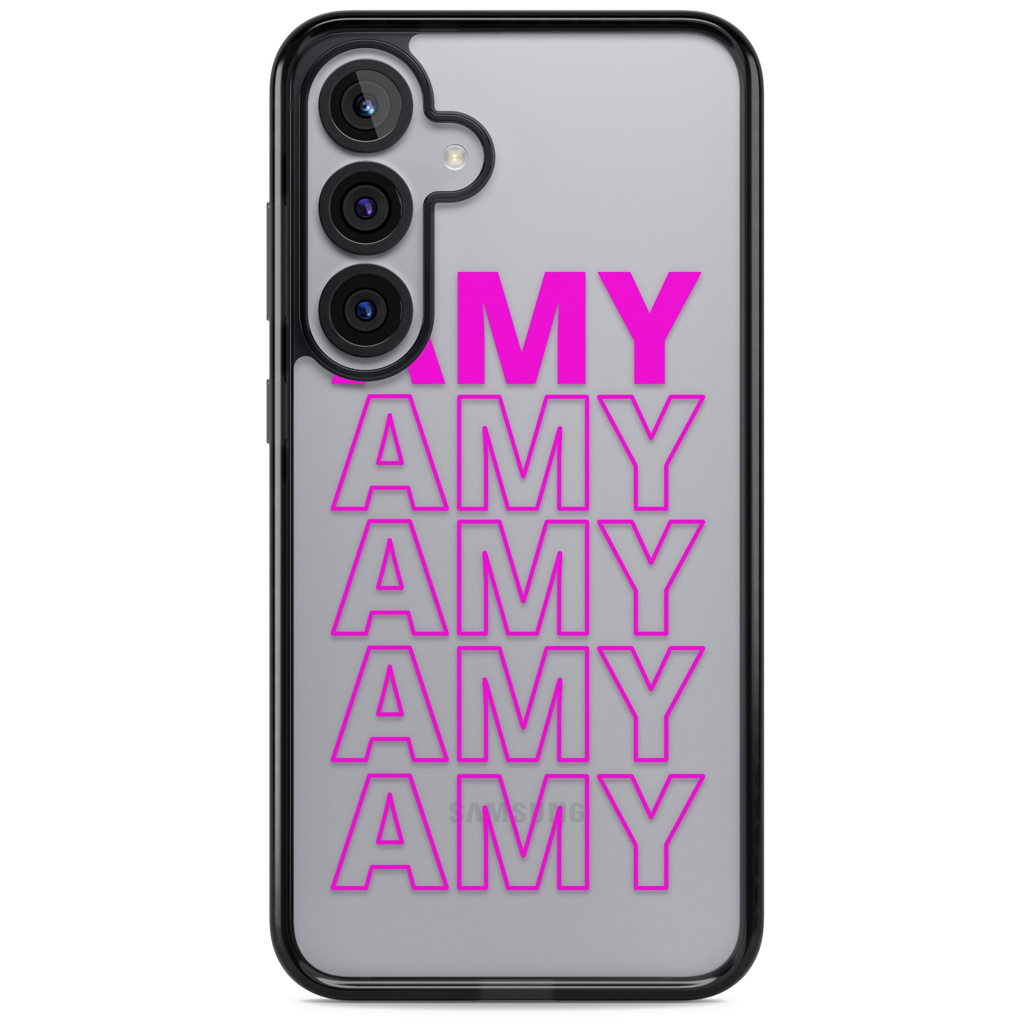 Personalised Bold Repeated Name