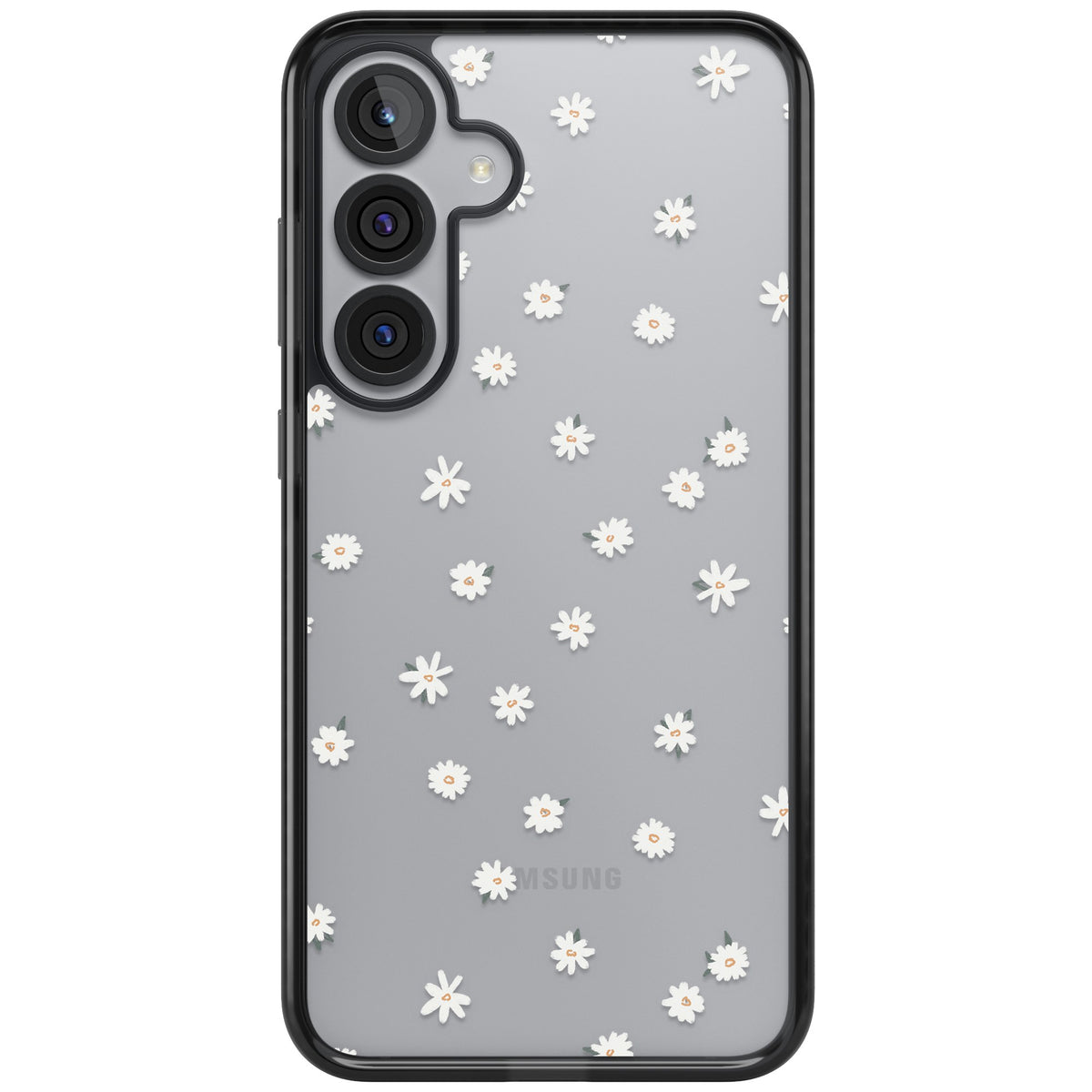 Daisy Dream Samsung S25 Plus / Samsung S26 / Samsung S26 Plus Impact Black Phone Case front