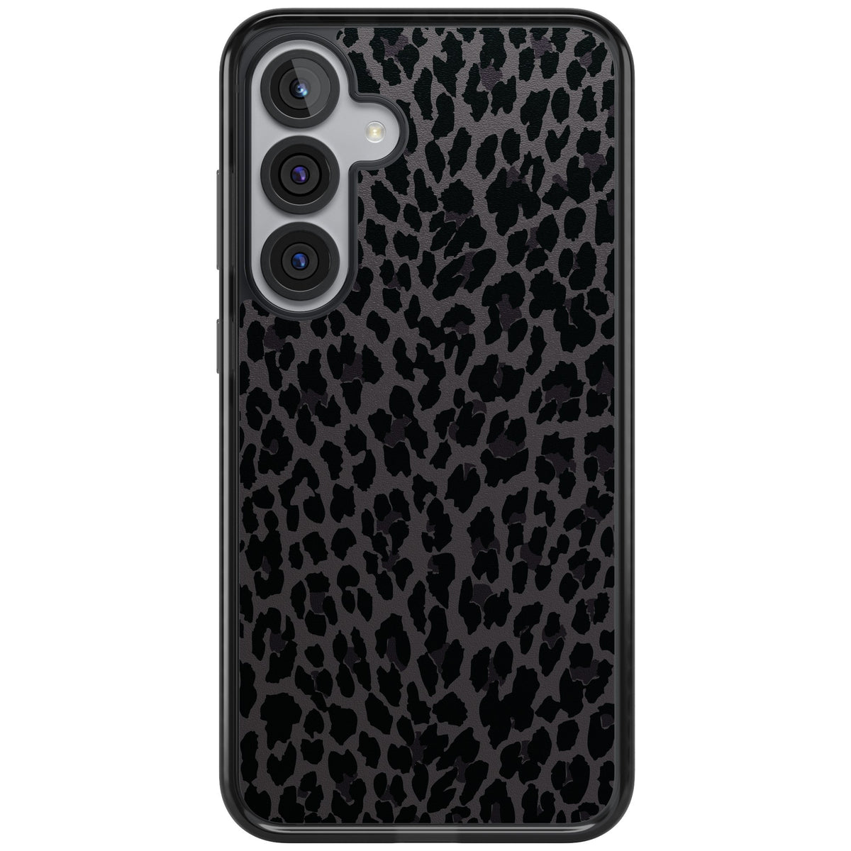 Dark Animal Print Samsung S25 Plus / Samsung S26 / Samsung S26 Plus Impact Black Phone Case front