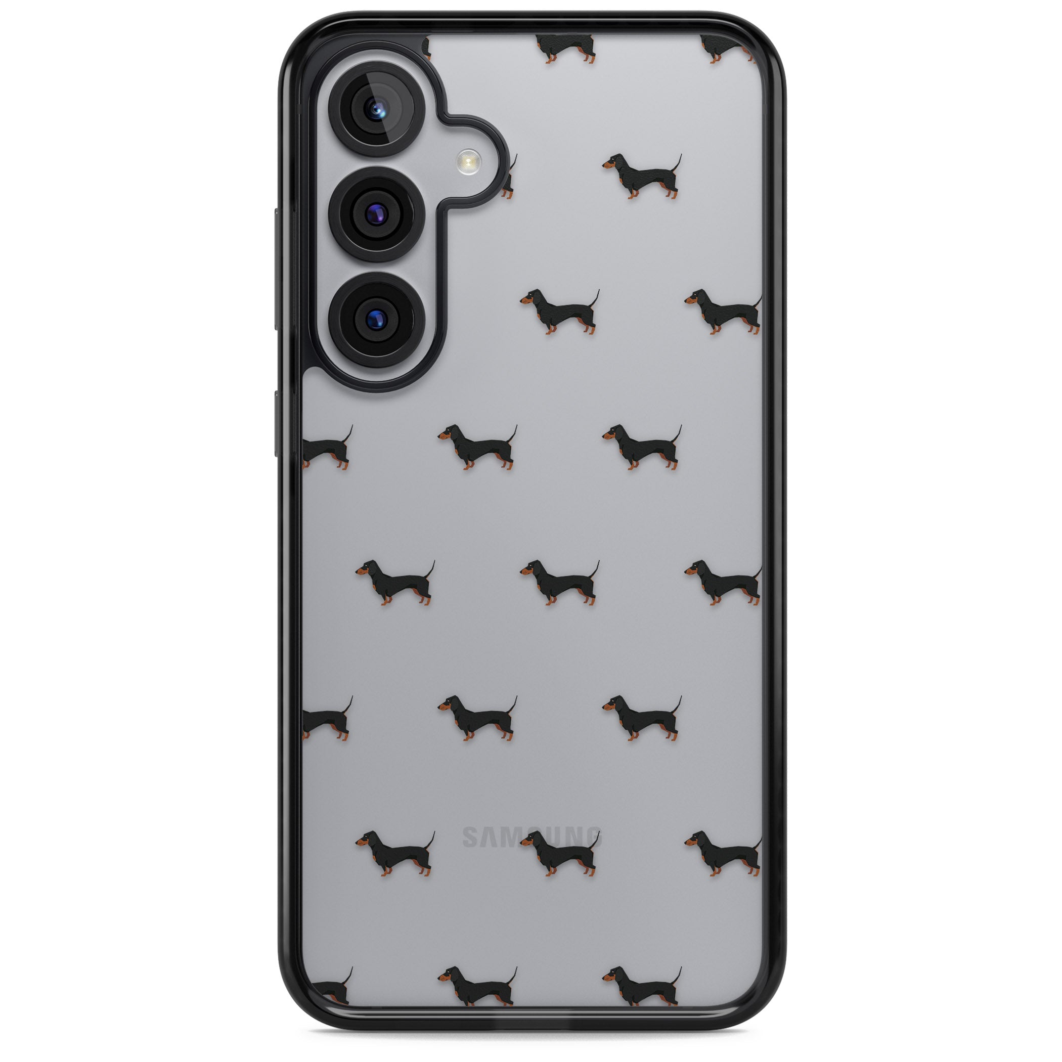 Dachshund Pattern Clear
