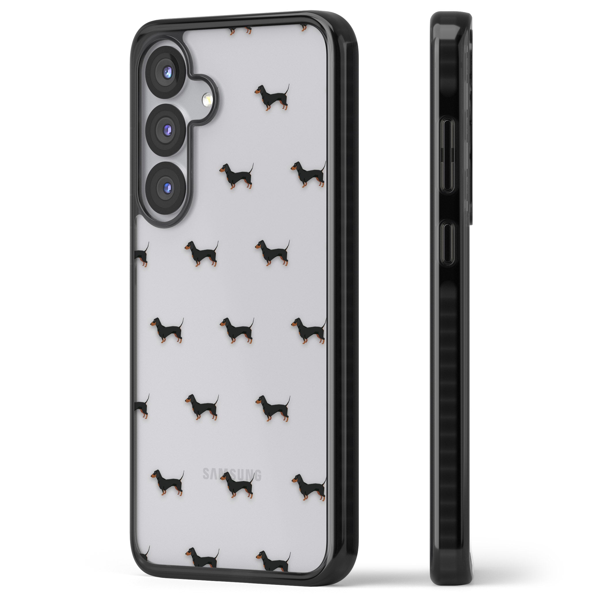 Dachshund Pattern Clear