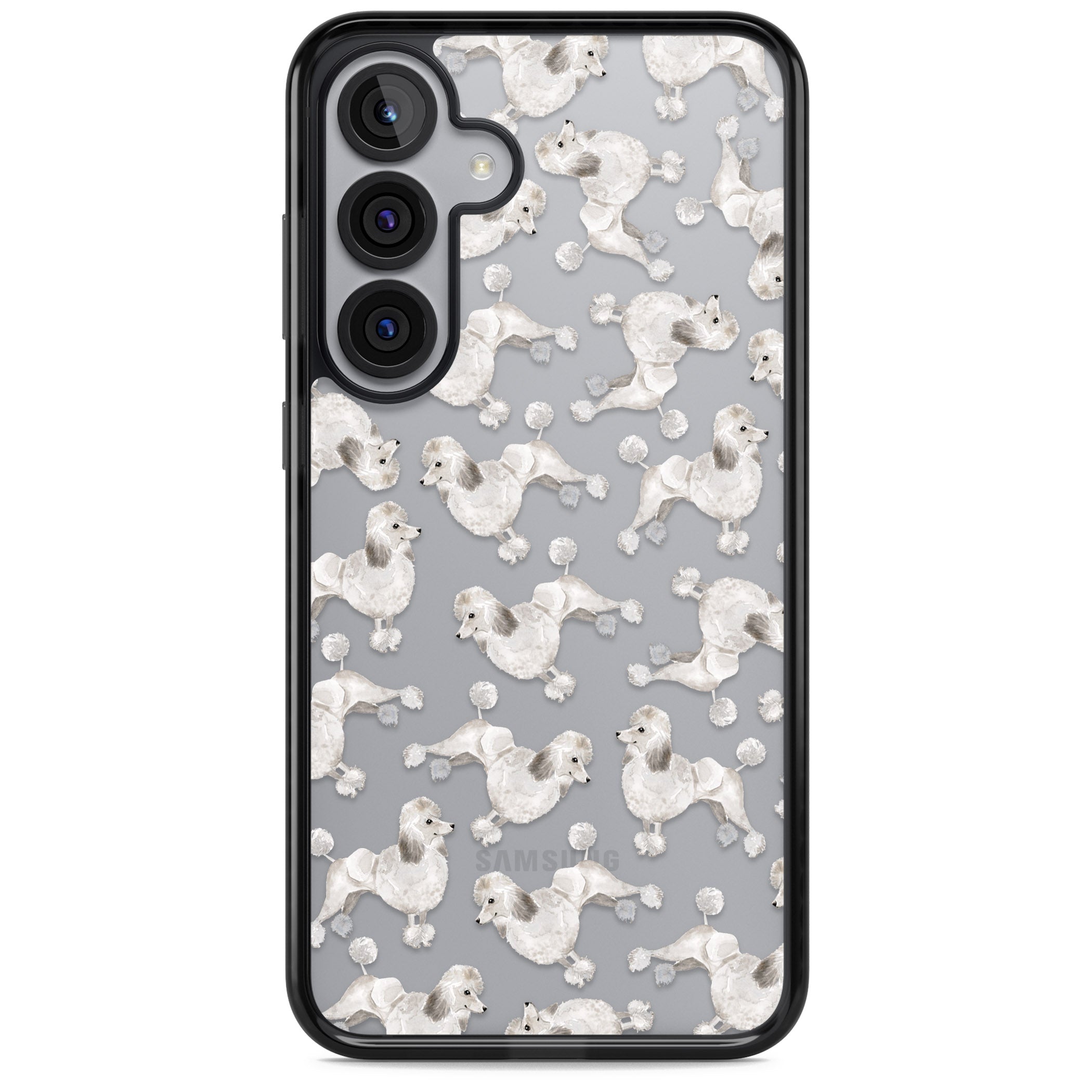 Poodle Watercolor Pattern