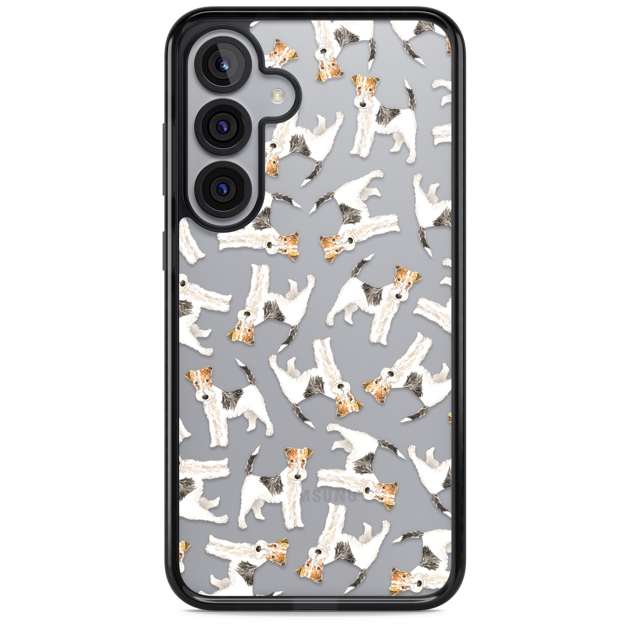 Wire Haired Fox Terrier Dog Pattern