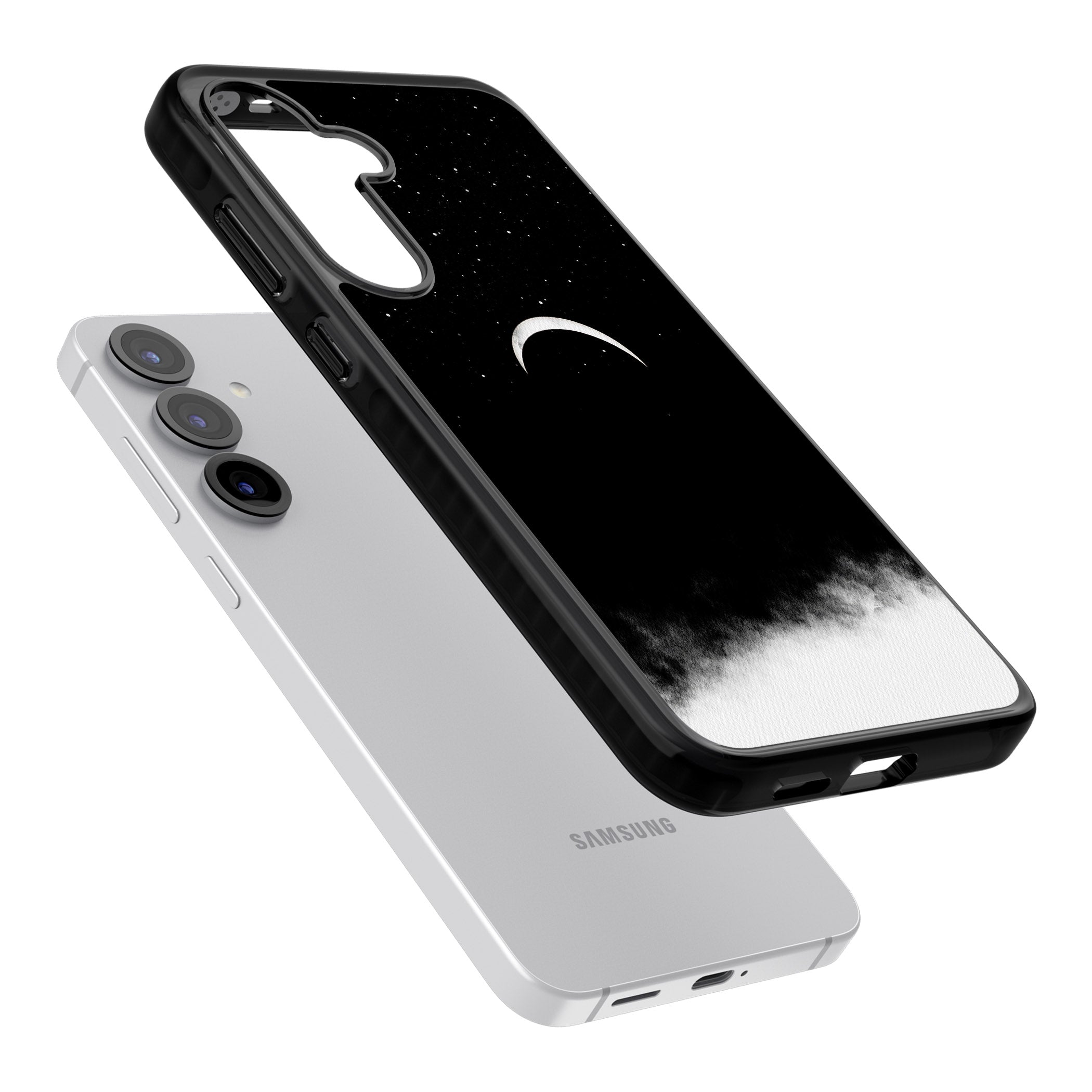 Crescent Moon Night Sky