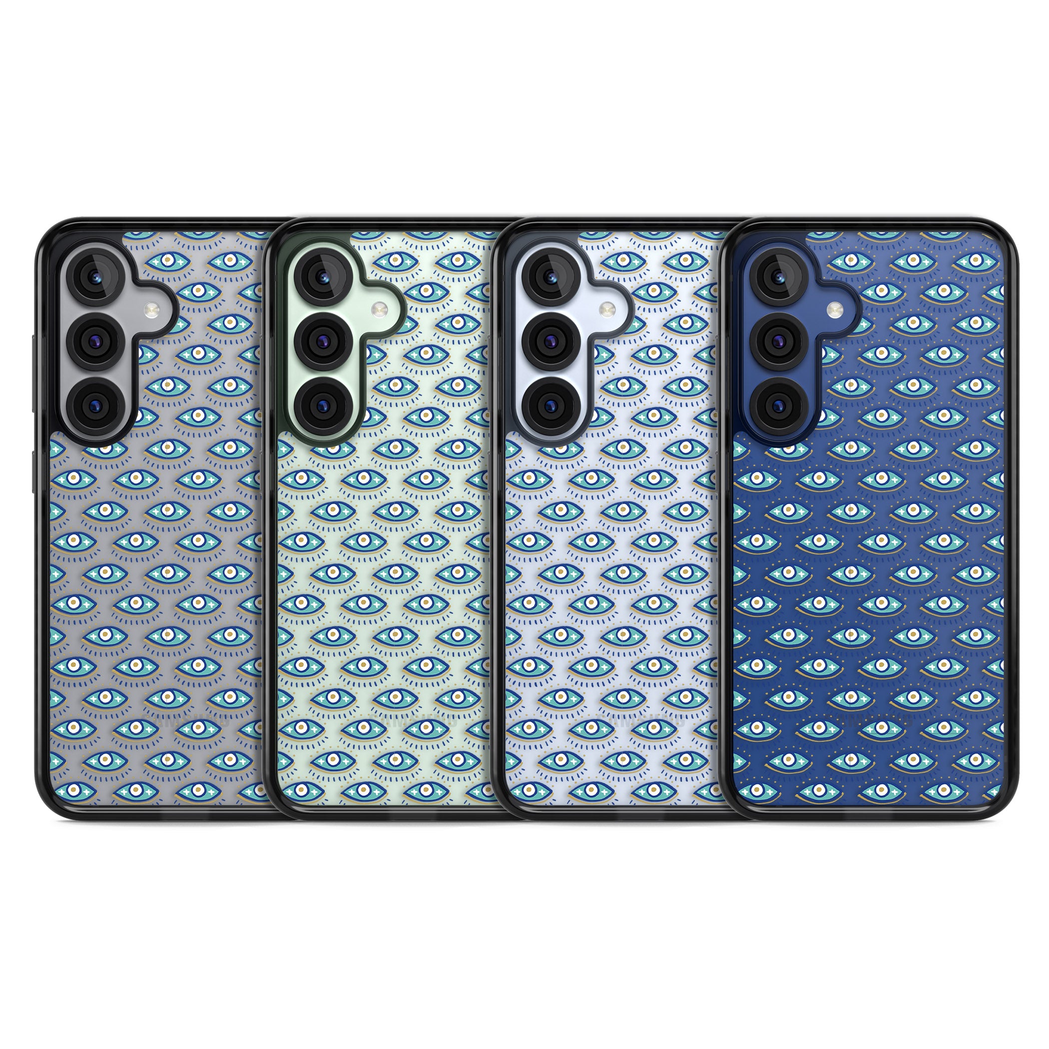 Psychedelic Eyes Pattern Color