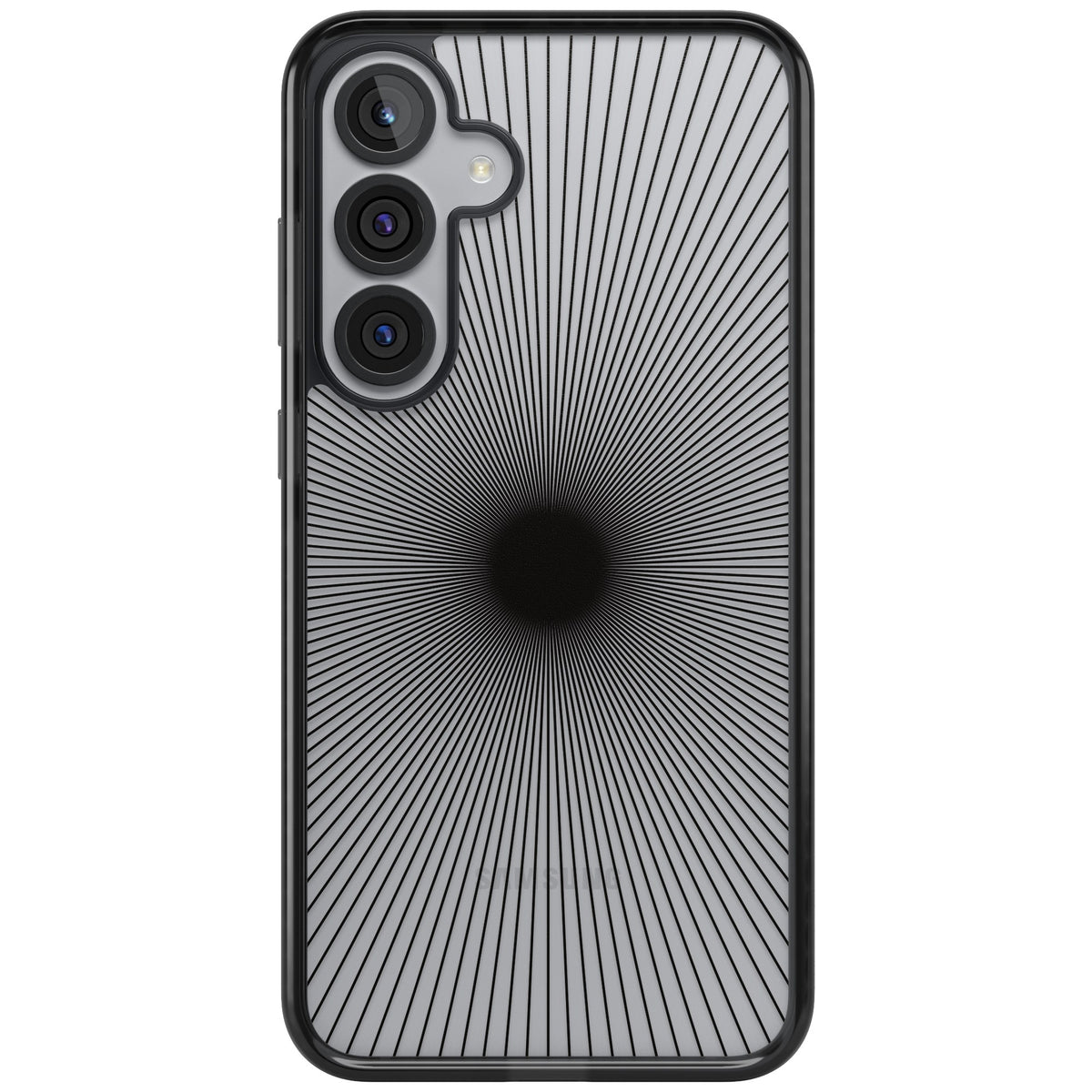 Linear Sunburst Samsung S25 Plus / Samsung S26 / Samsung S26 Plus Impact Black Phone Case front