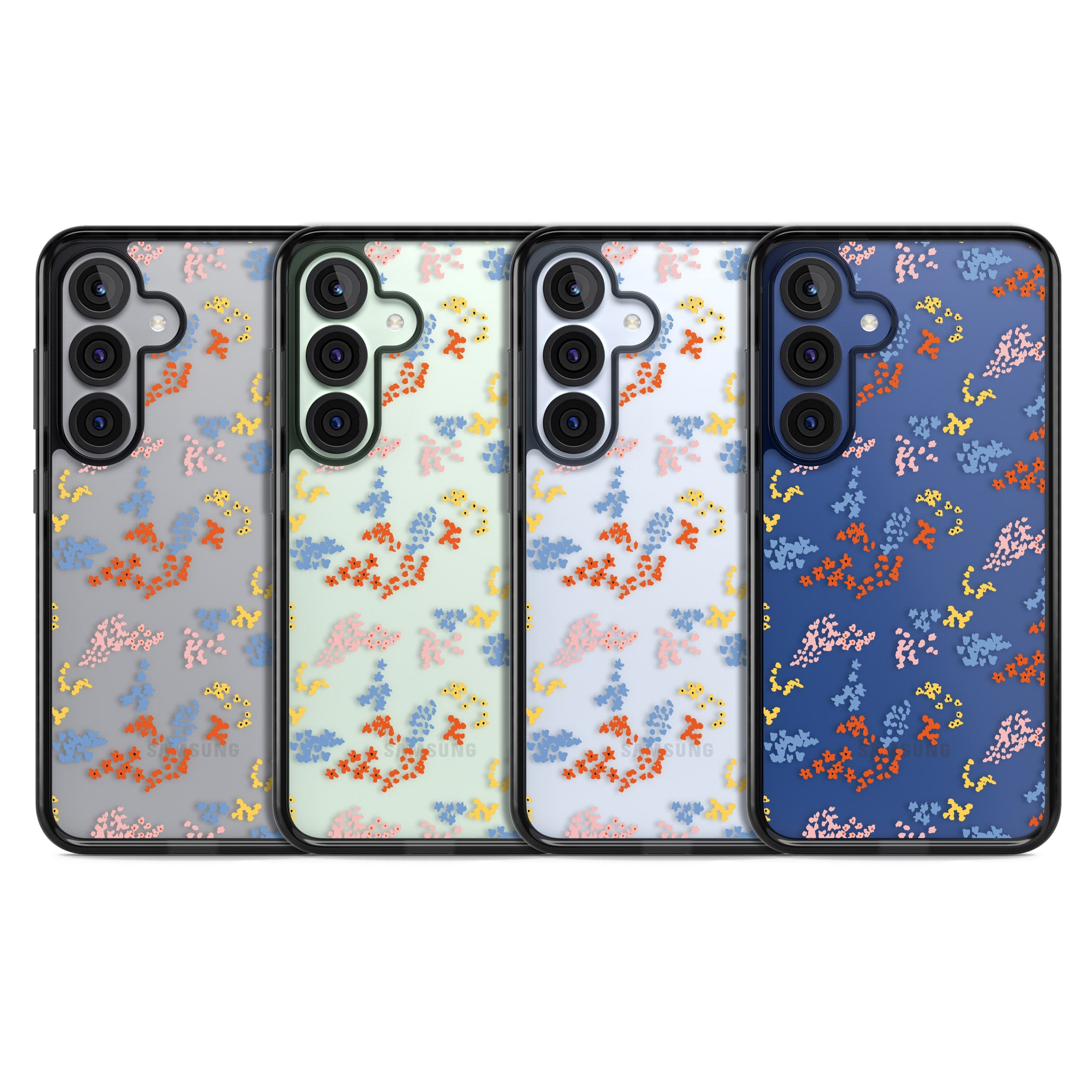 Floral Confetti: Transparent Delight