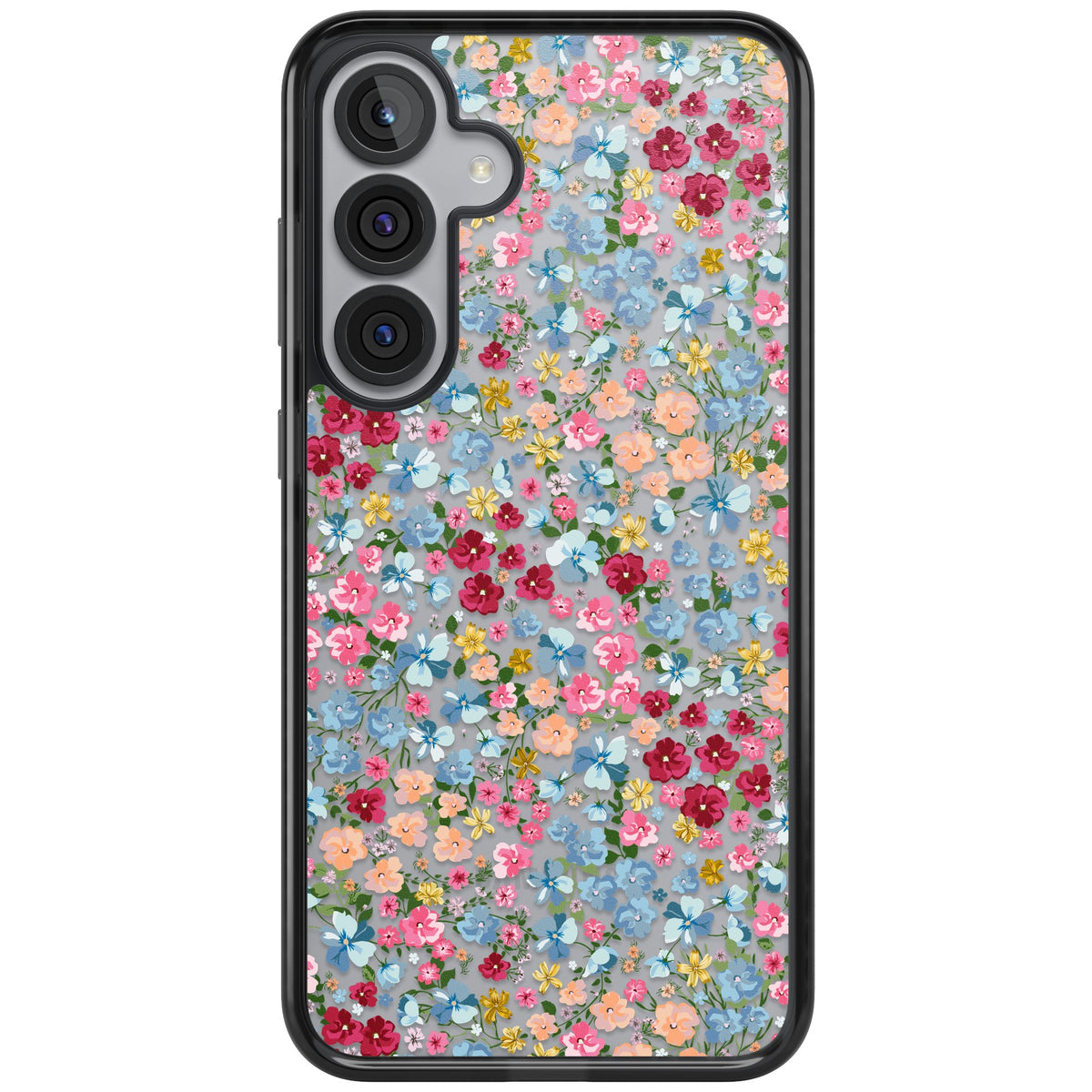 Venetian Meadow Samsung S25 Plus / Samsung S26 / Samsung S26 Plus Impact Black Phone Case front