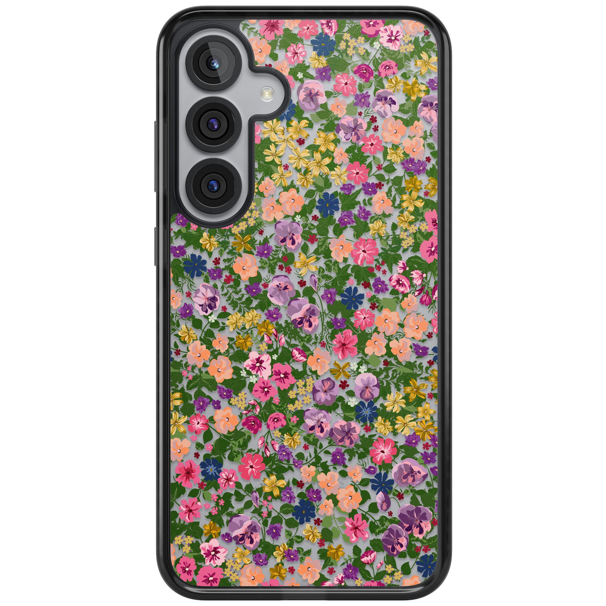 Lake Como Meadow Samsung S25 Plus / Samsung S26 / Samsung S26 Plus Impact Black Phone Case front