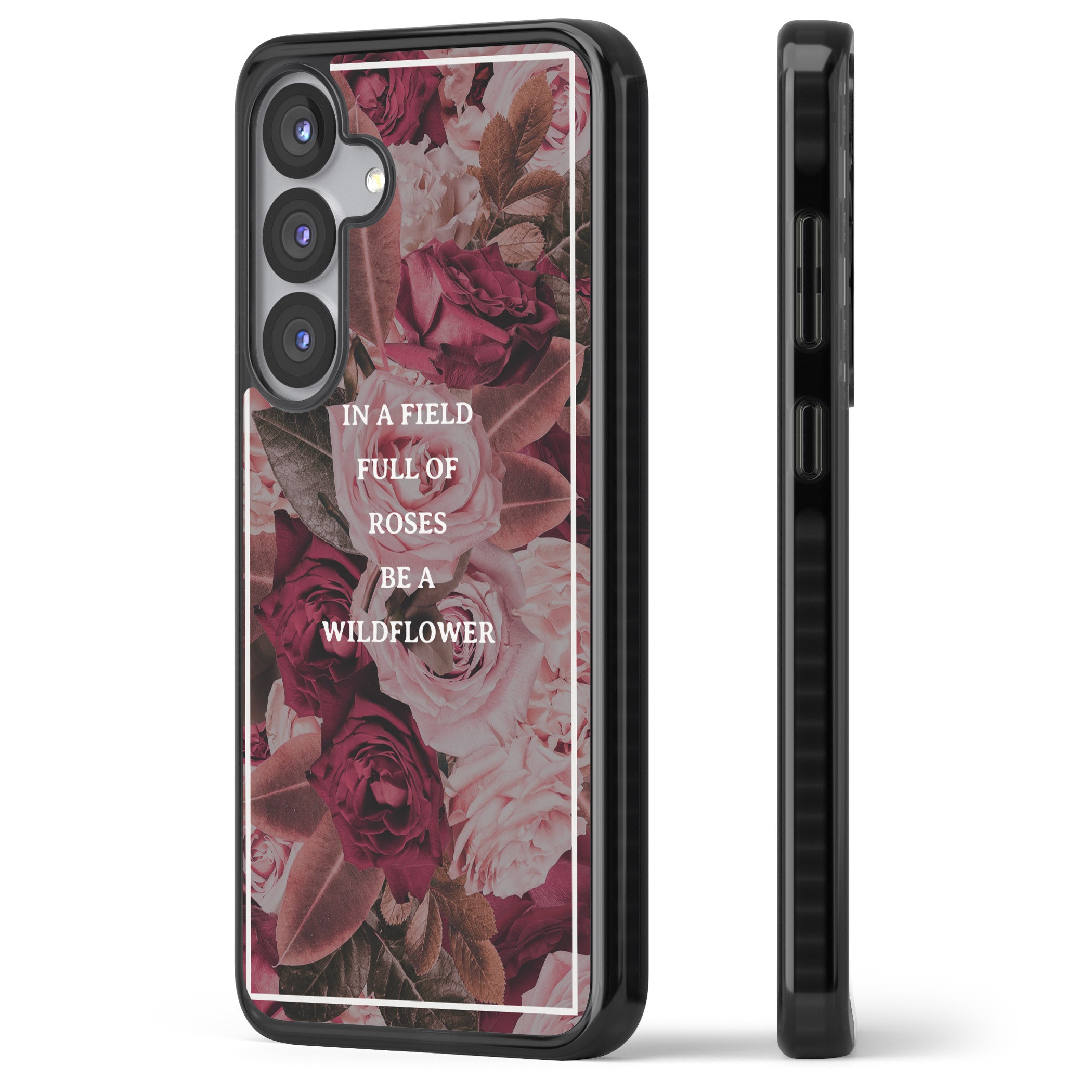 Wildflower Floral Quote