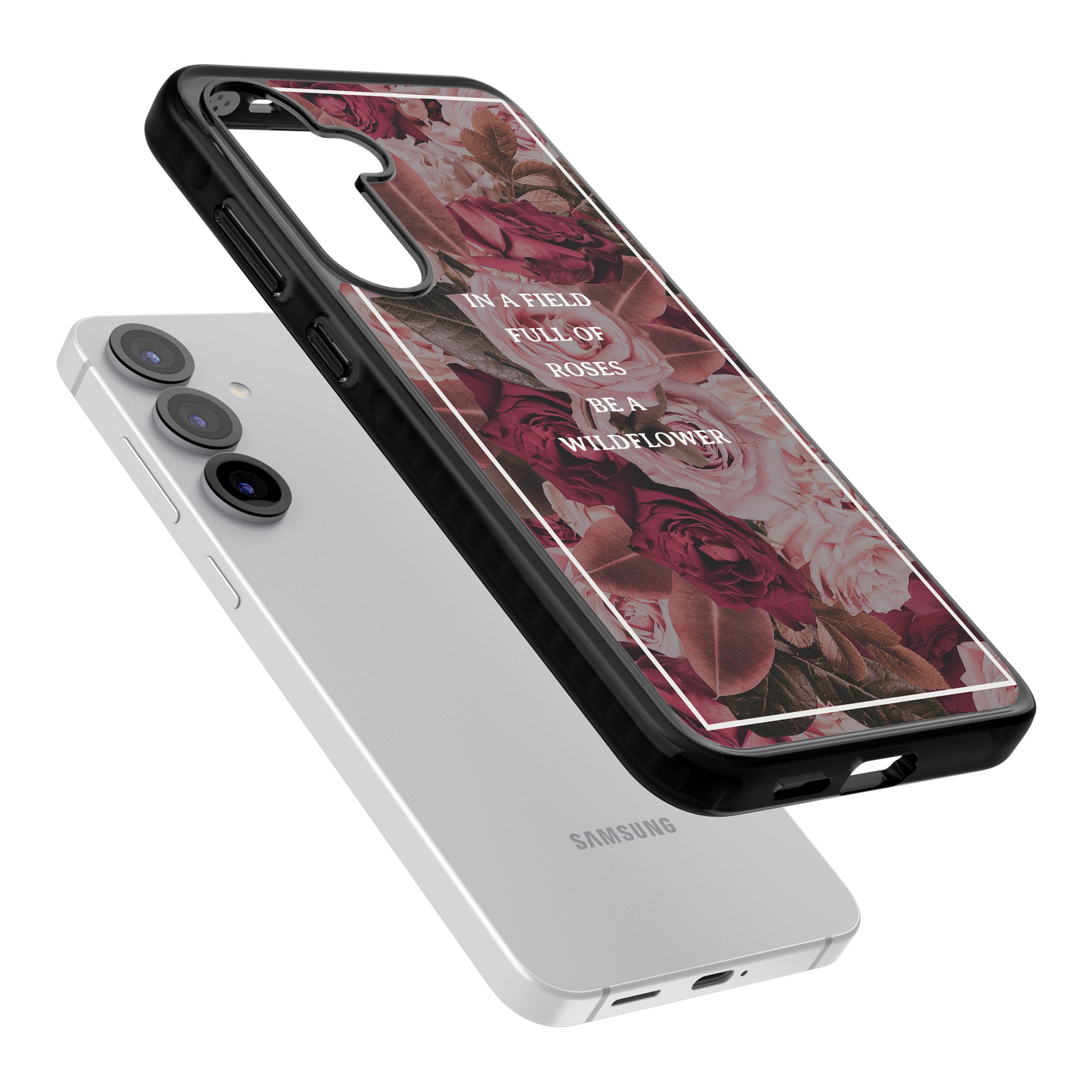 Wildflower Floral Quote