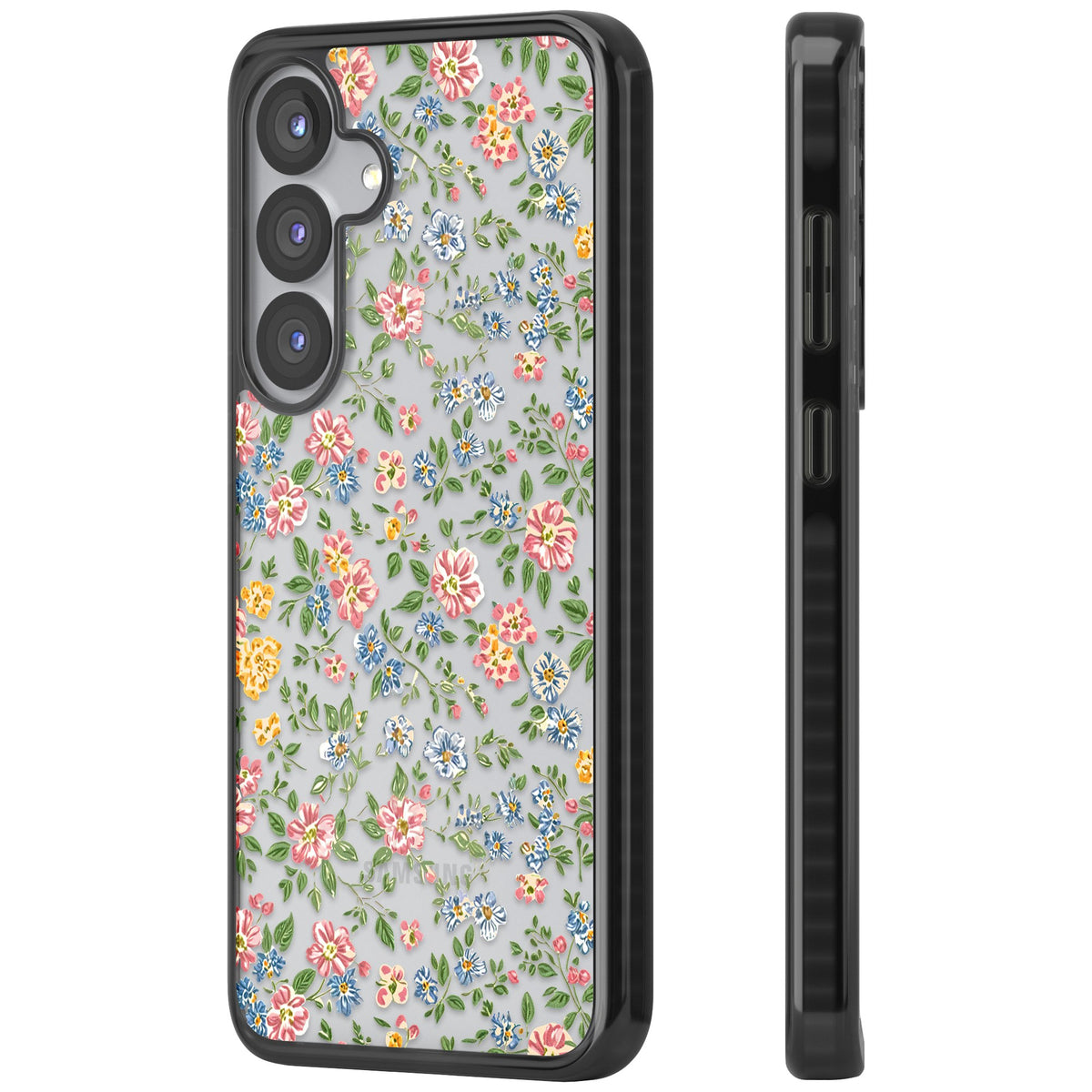 Soft Meadow Samsung S25 / Samsung S25 Plus / Samsung S26 / Samsung S26 Plus Impact Black Phone Case side