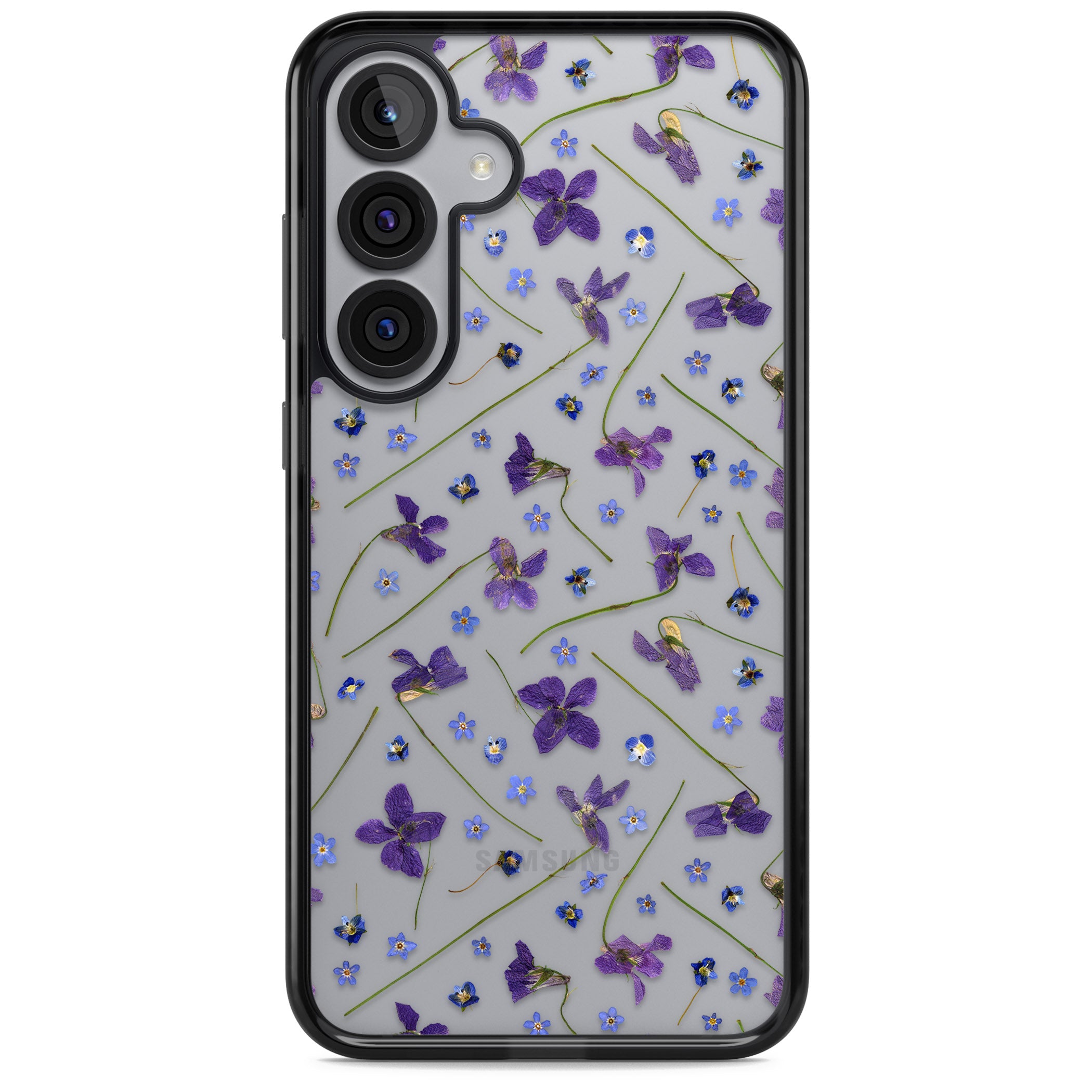 Pressed Violet Flower