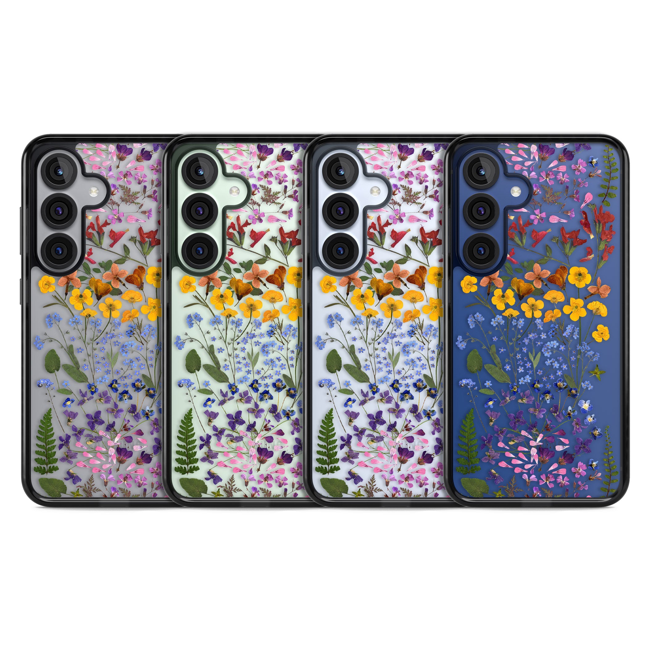 Pressed Wildflower Stripe