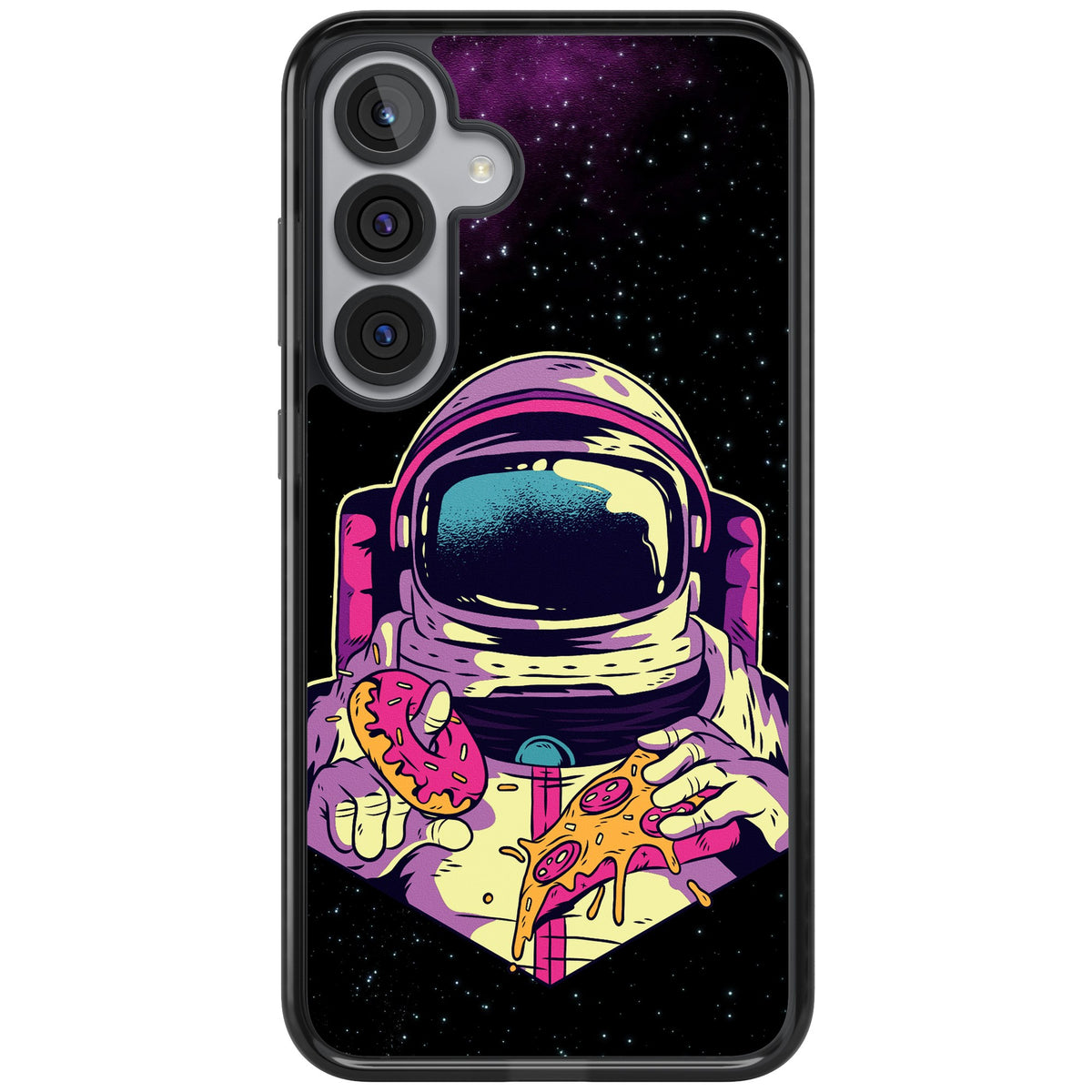 Astro Cheat Meal Samsung S25 Plus / Samsung S26 / Samsung S26 Plus Impact Black Phone Case front