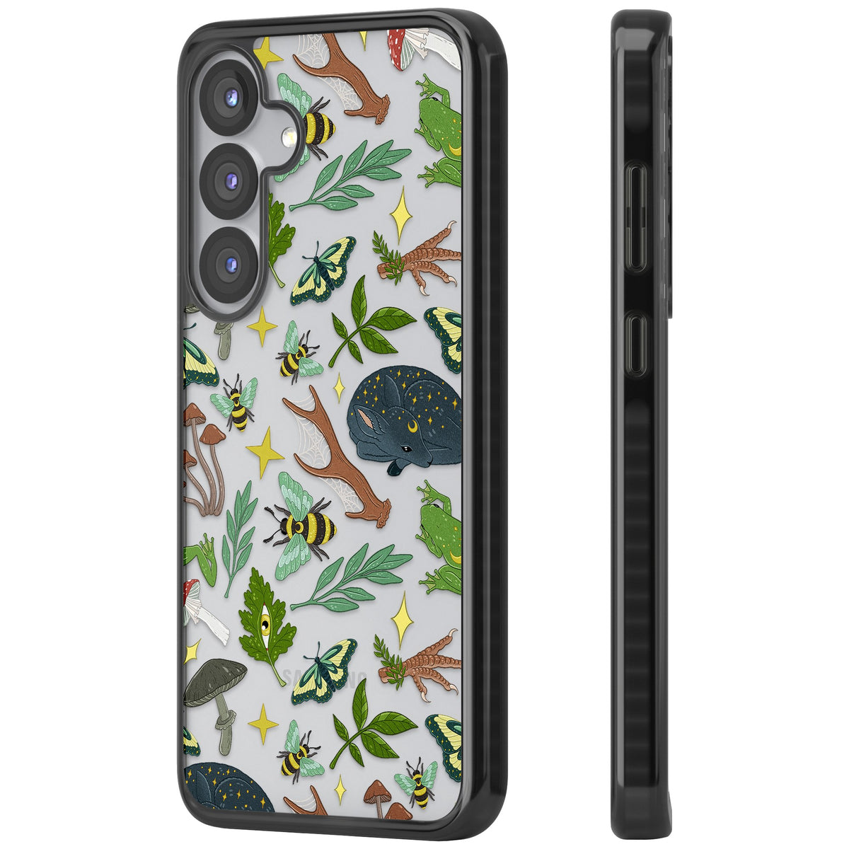 Woodland Dreams Samsung S25 / Samsung S25 Plus / Samsung S26 / Samsung S26 Plus Impact Black Phone Case side