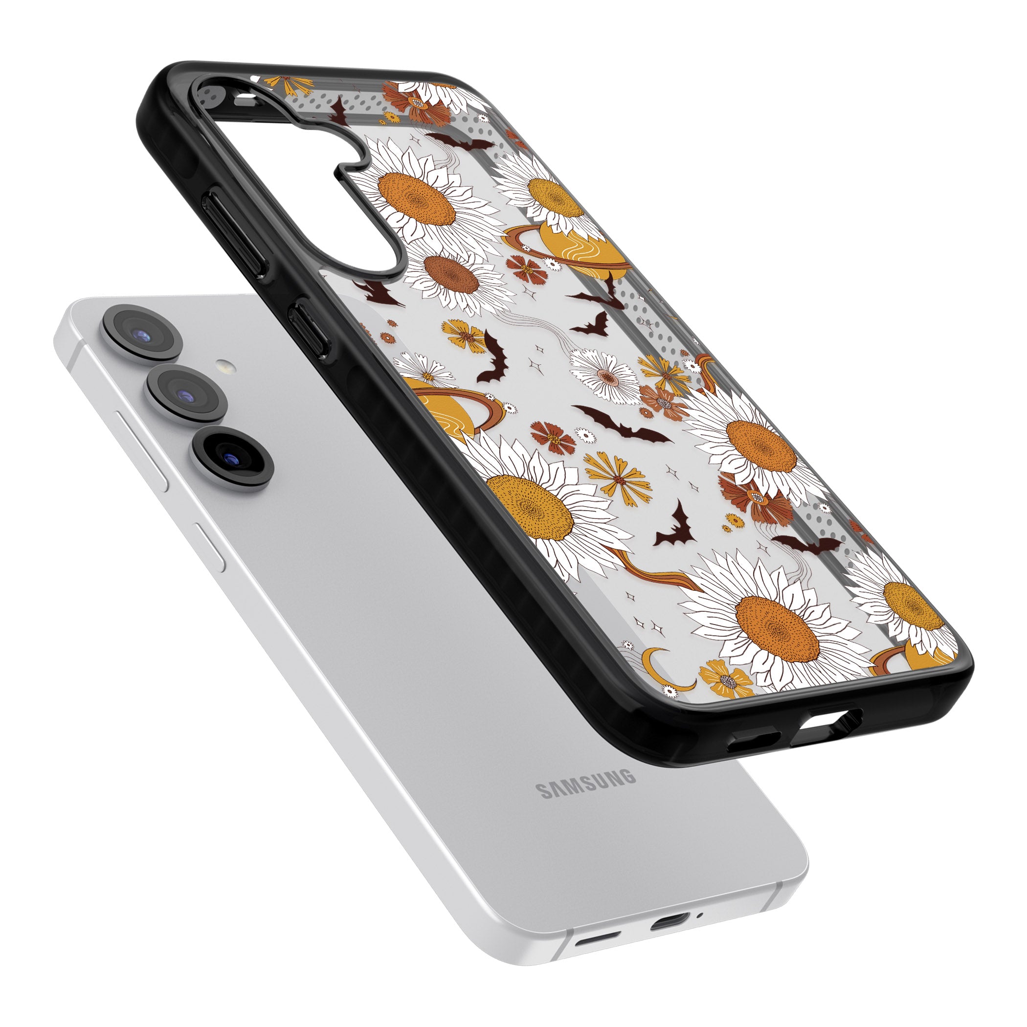 Halloween Bats And Planets