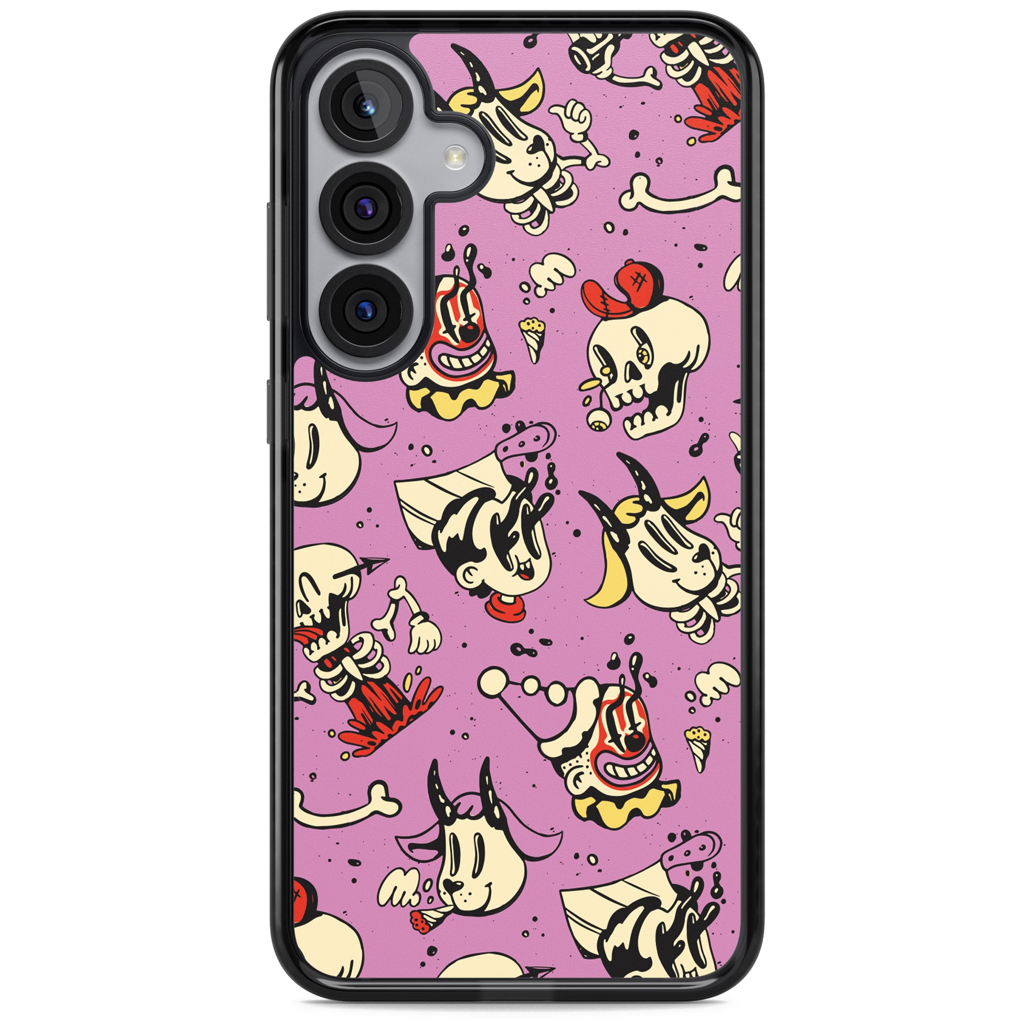 Purple Retro Halloween Pattern