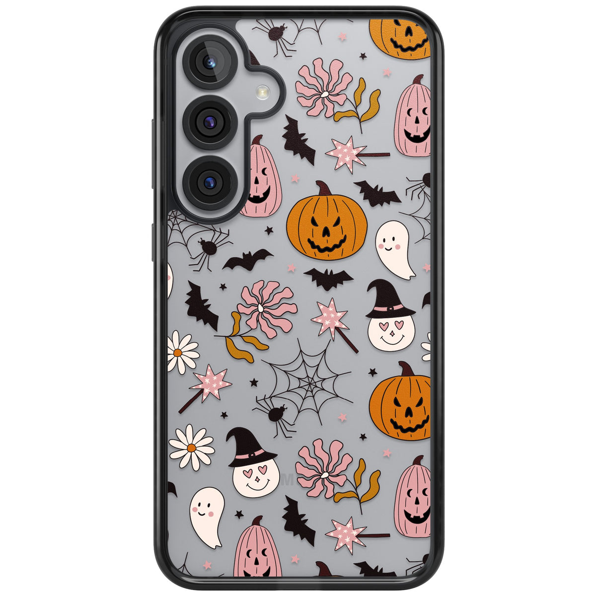 Spooky Mix Samsung S25 Plus / Samsung S26 / Samsung S26 Plus Impact Black Phone Case front