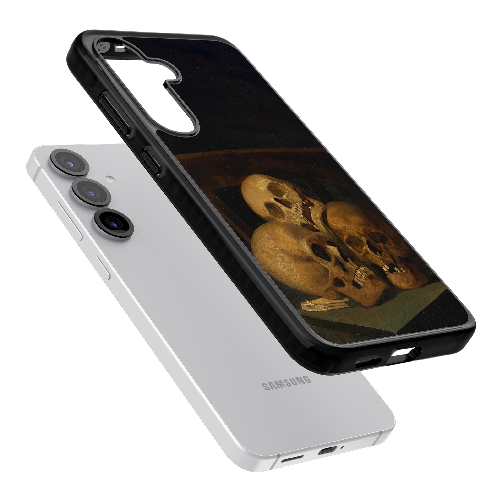 Still Life Of Three Skulls