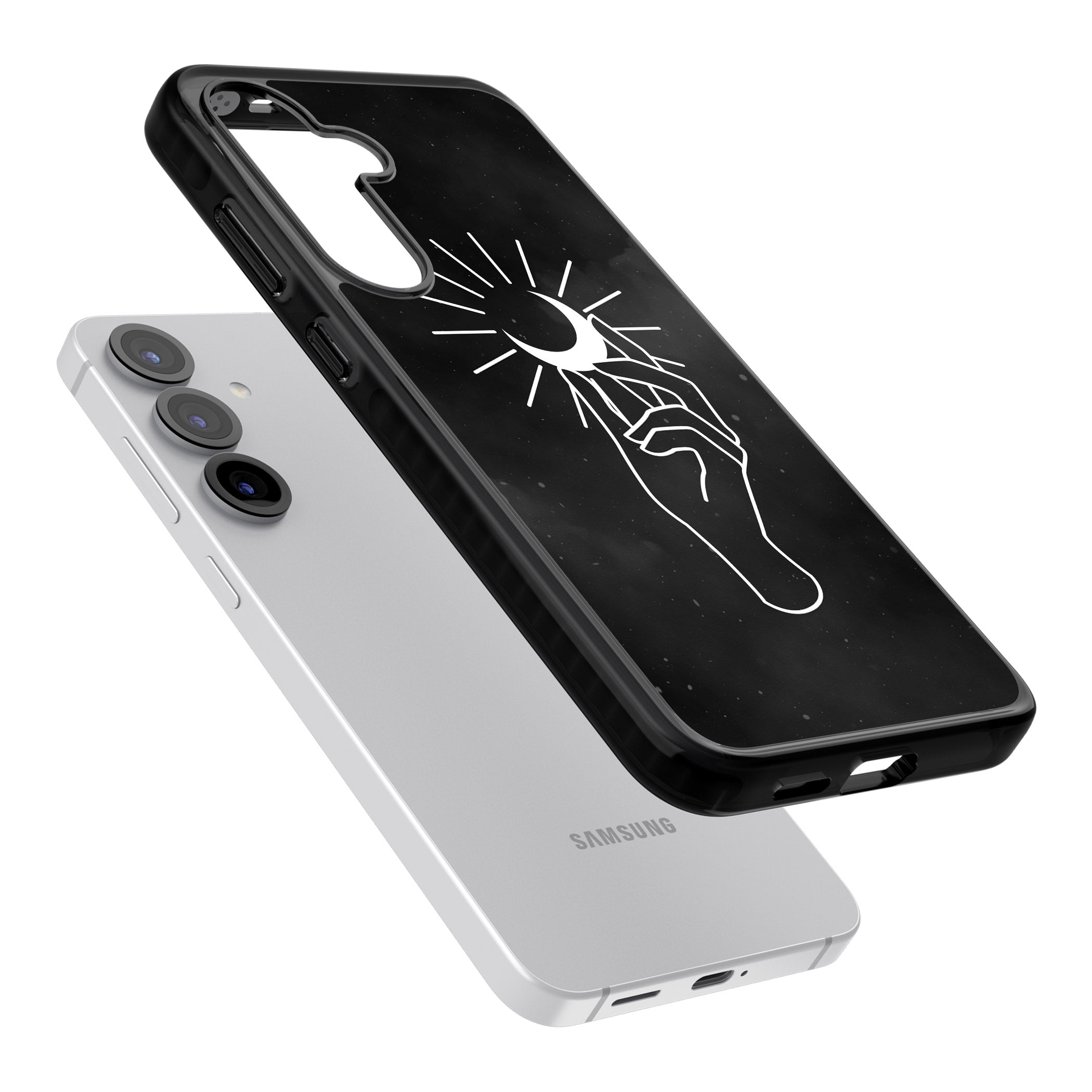 Hand Holding Celestial Moon