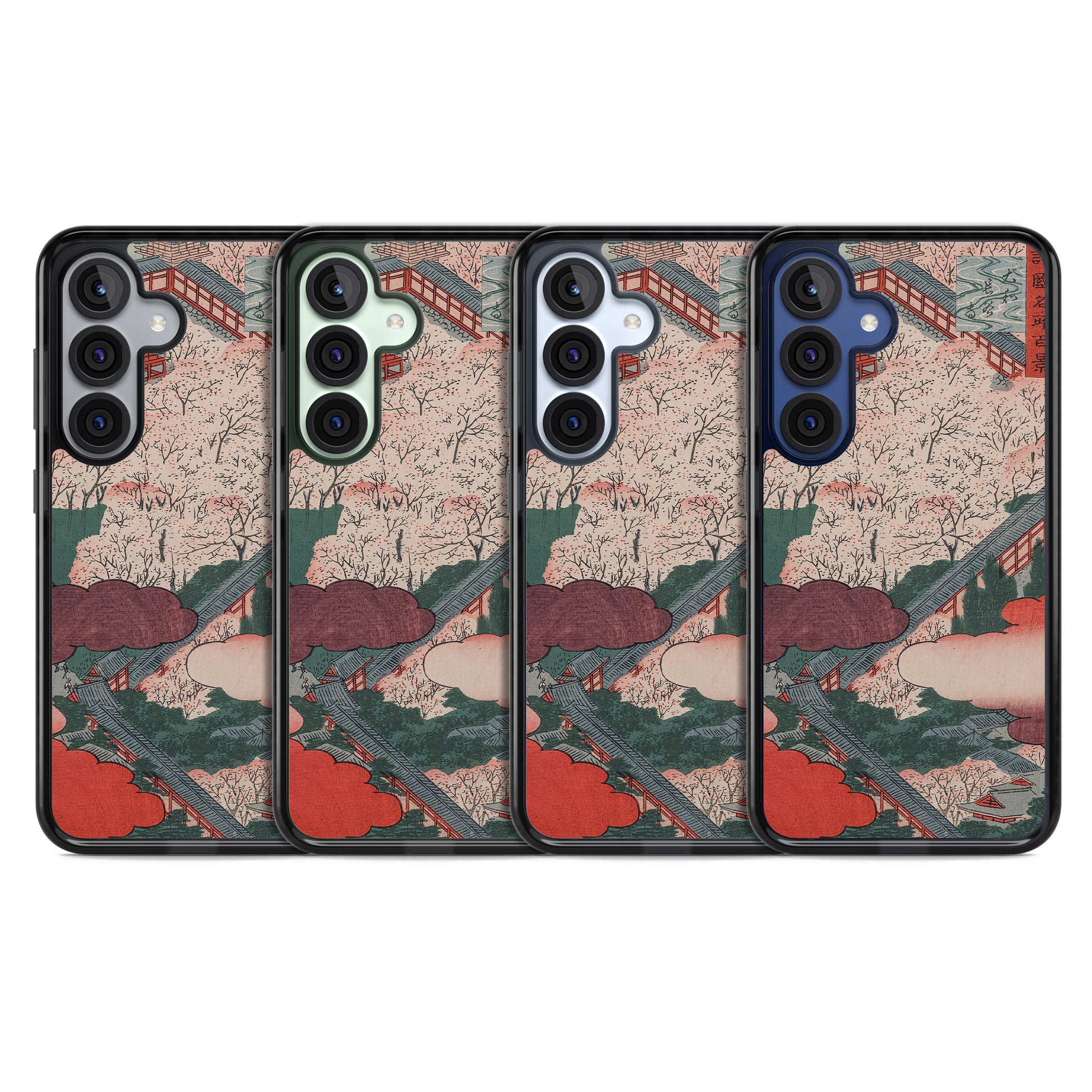 Vintage Japanese Illustrations Japanese City