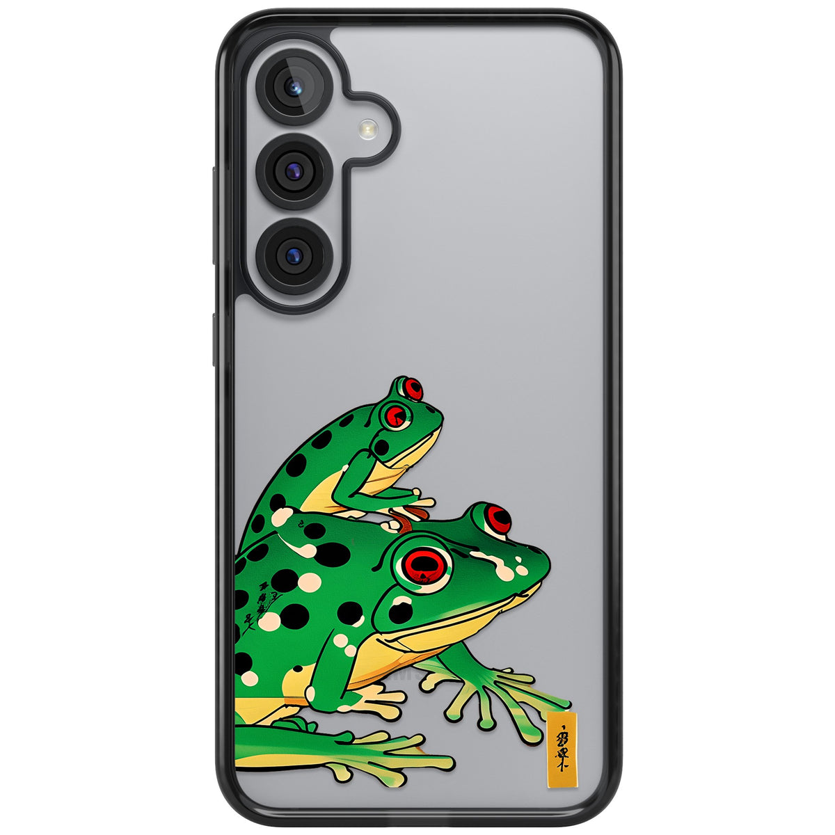 Jade Leap Samsung S25 Plus / Samsung S26 / Samsung S26 Plus Impact Black Phone Case front