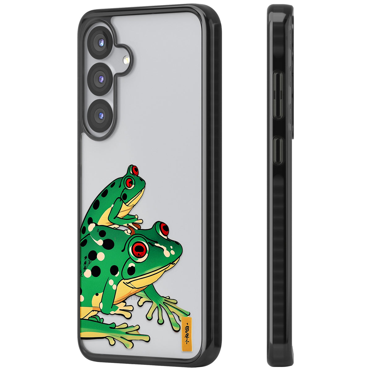 Jade Leap Samsung S25 / Samsung S25 Plus / Samsung S26 / Samsung S26 Plus Impact Black Phone Case side
